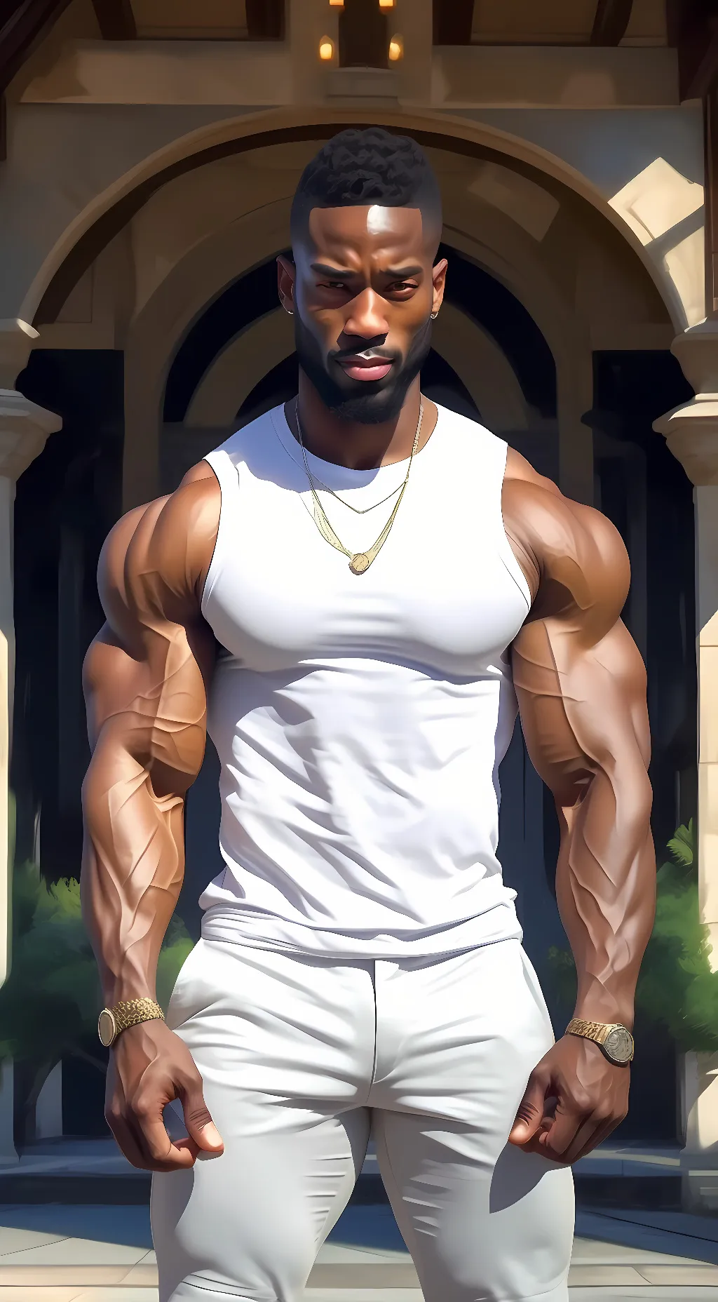 ai character: Rhino  background