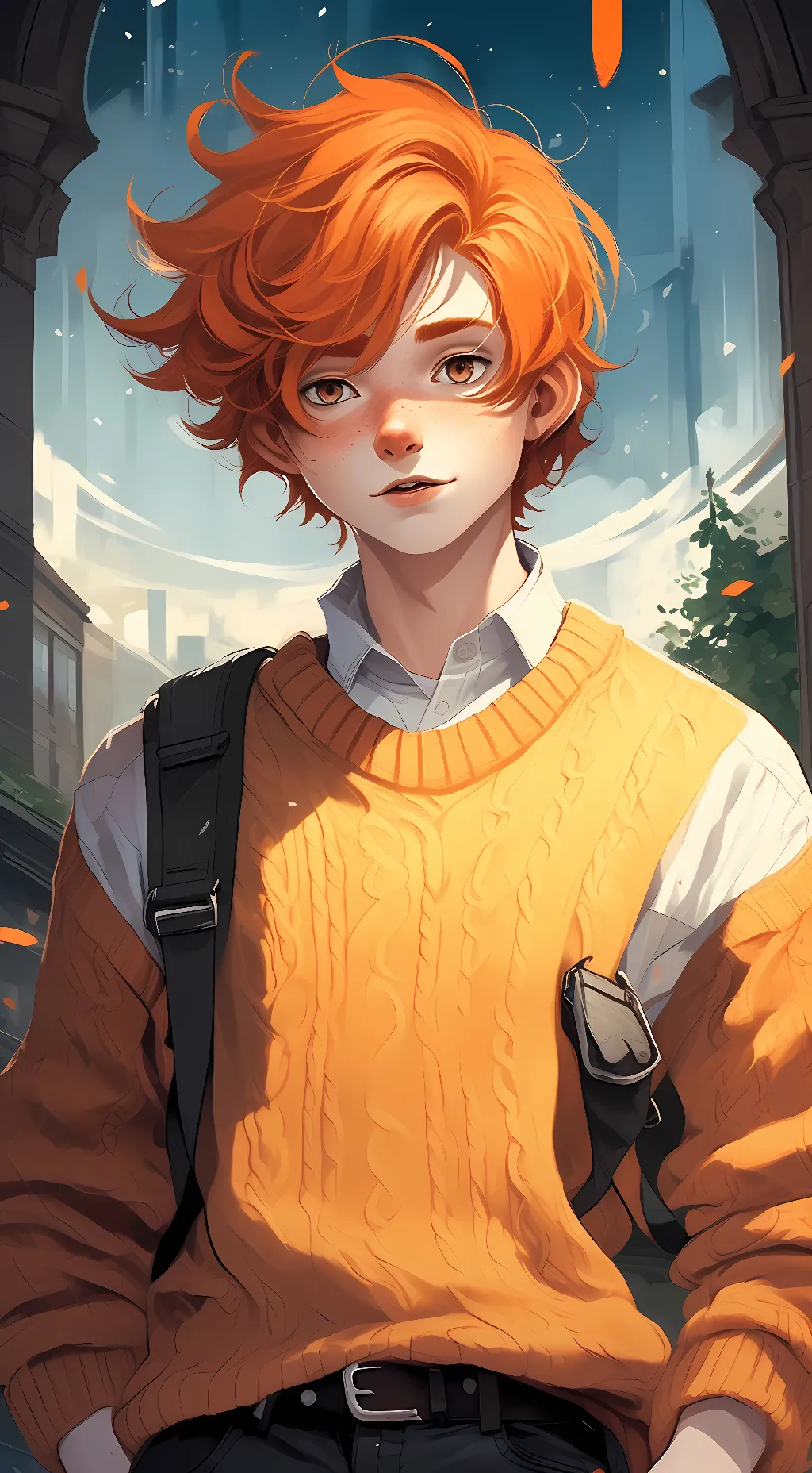 ai character: Luke Drama background