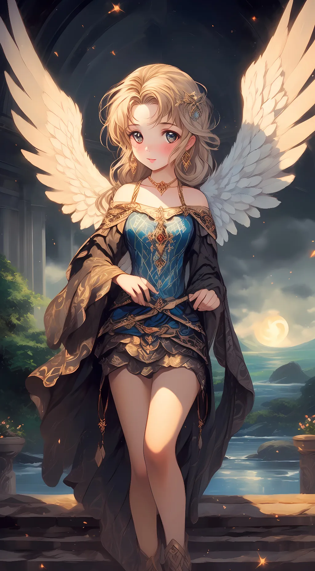 ai character: Stacey background