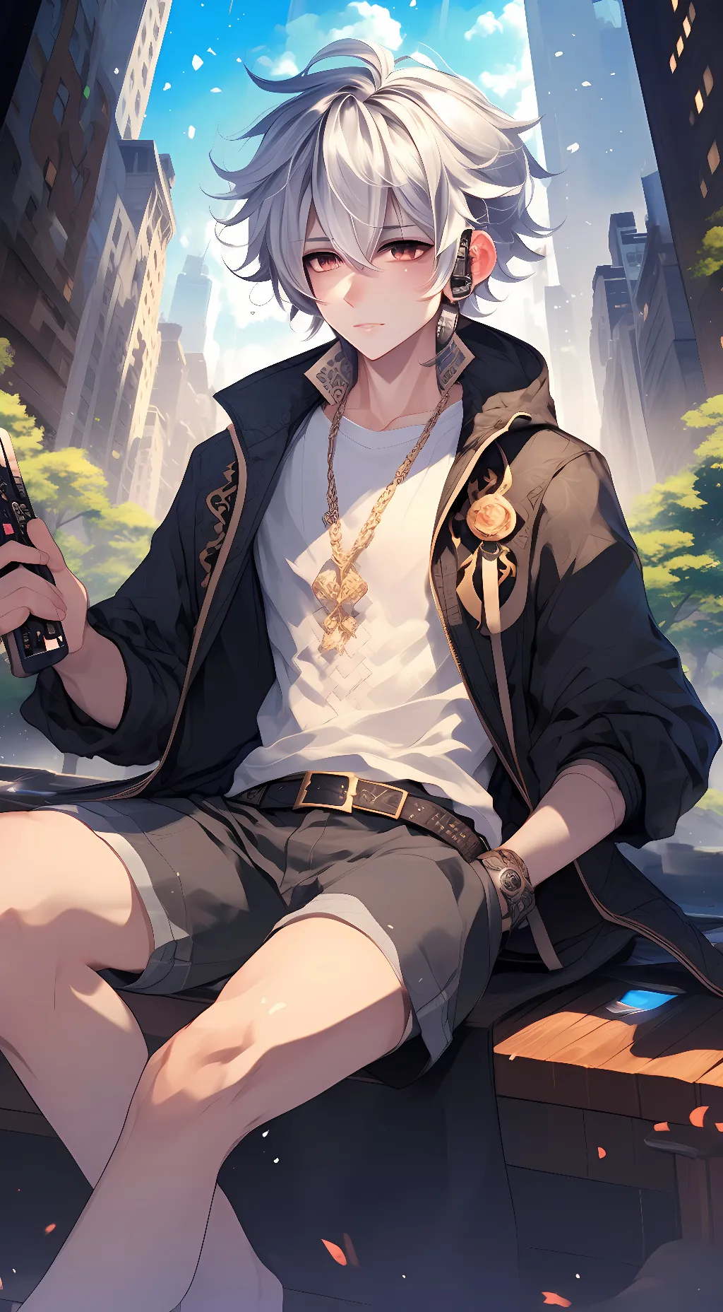 ai character: Chase background
