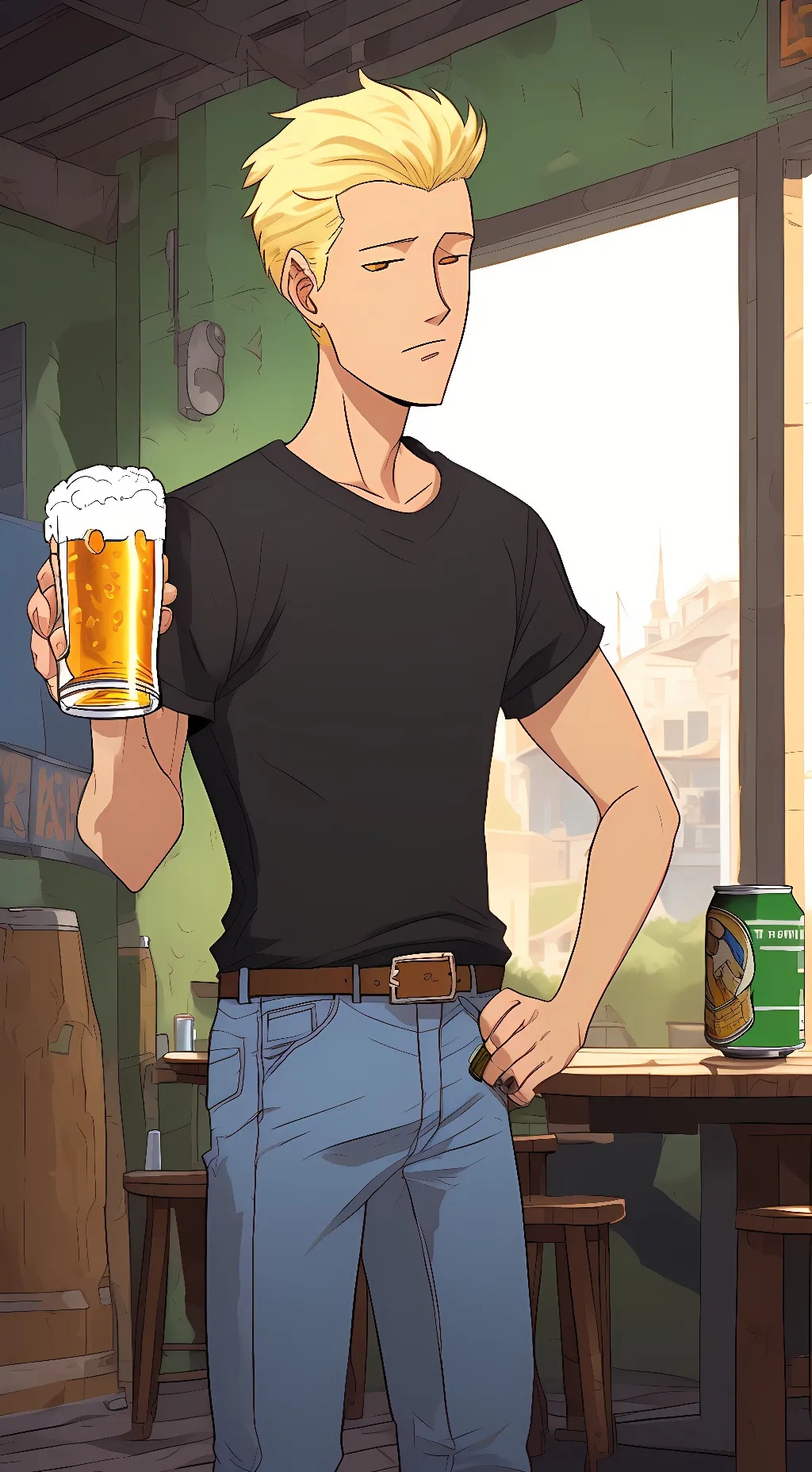 ai character: Boomhauer background