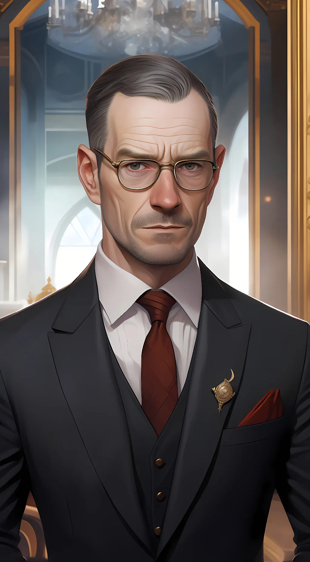 ai character: Walter White background