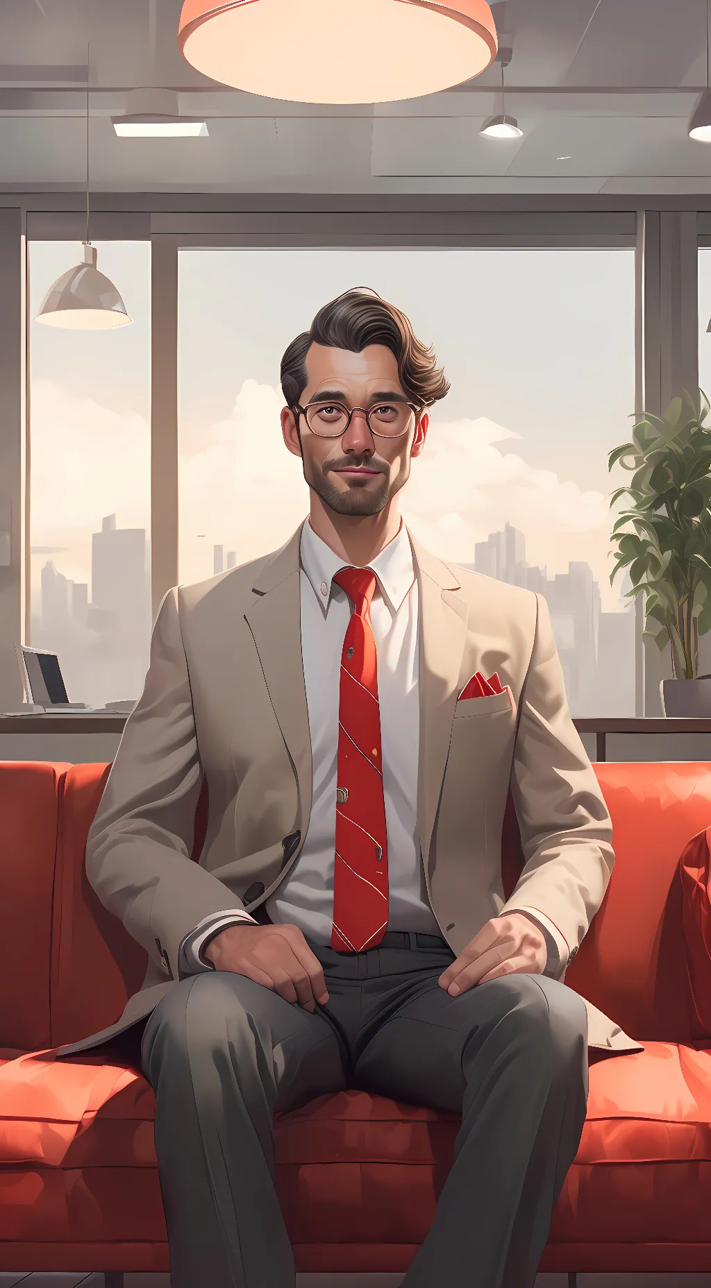 ai character: Mr Gib (therapist background