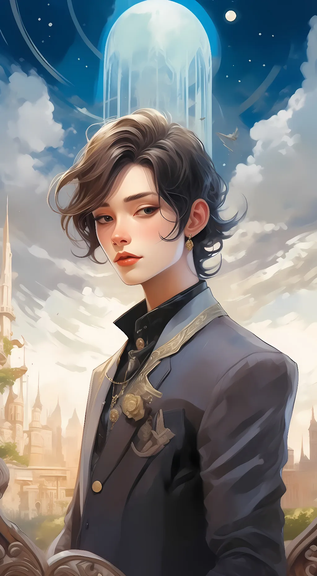 ai character: Darling~ background