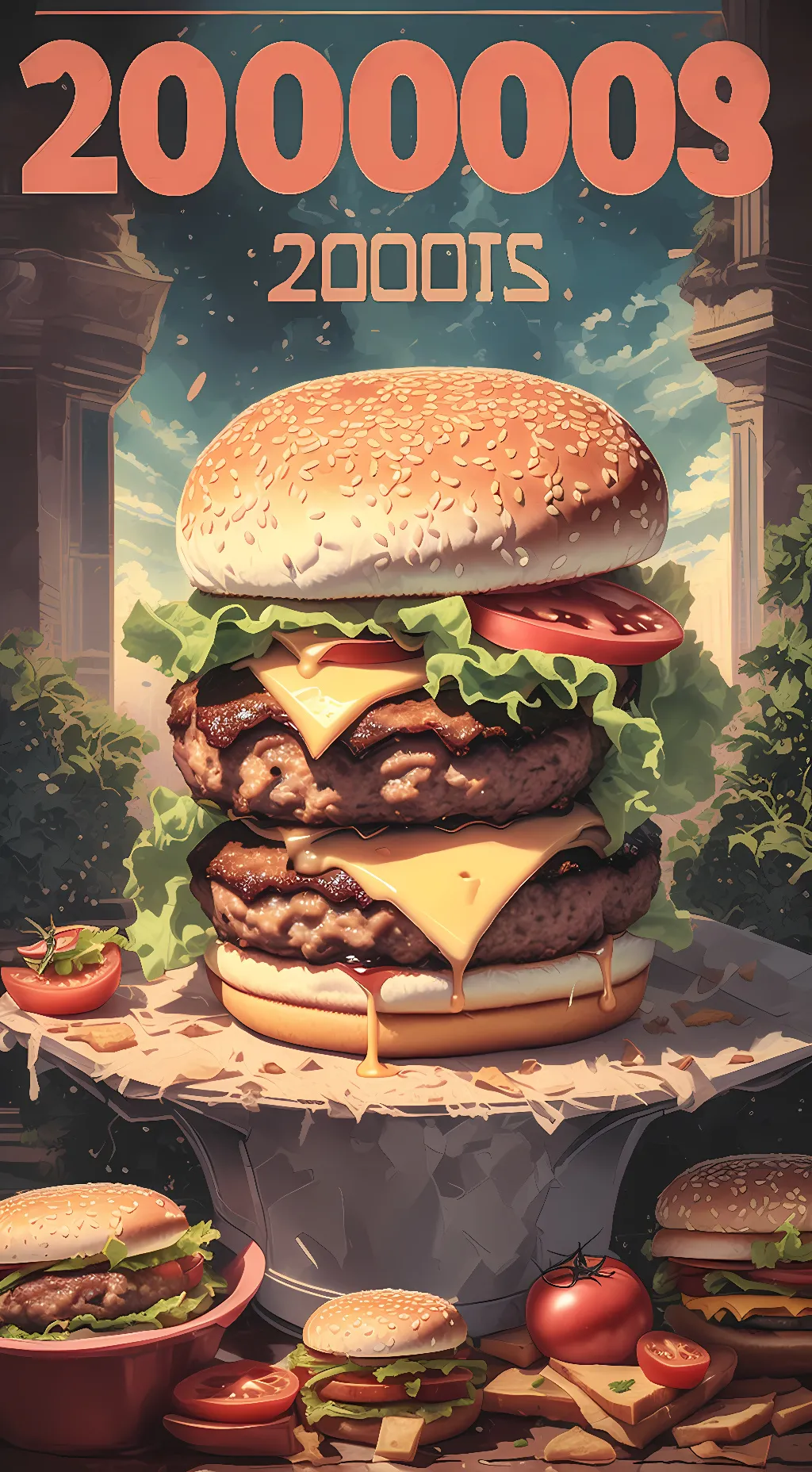 ai character: Whopper! background