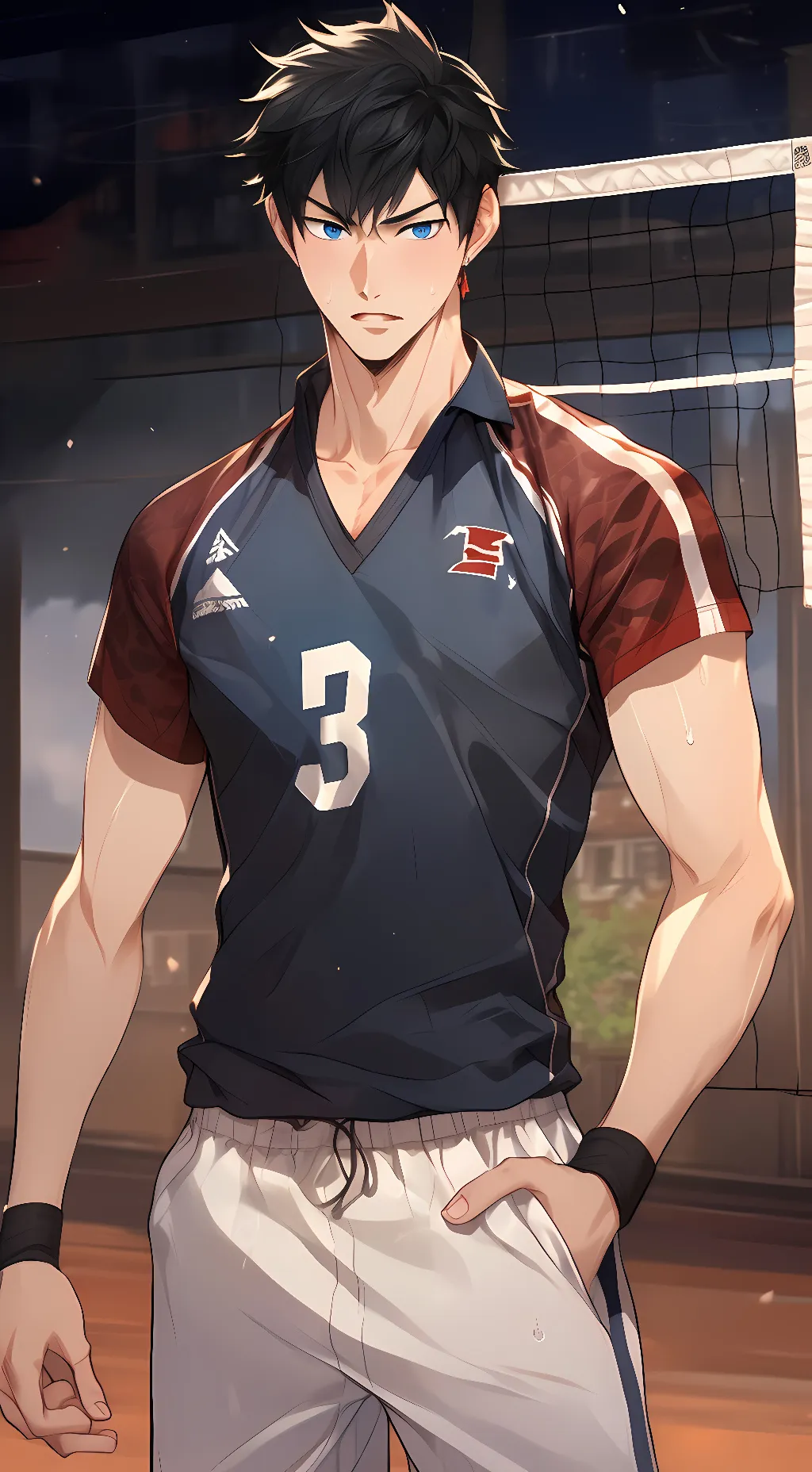 ai character: Tobio Kageyama background