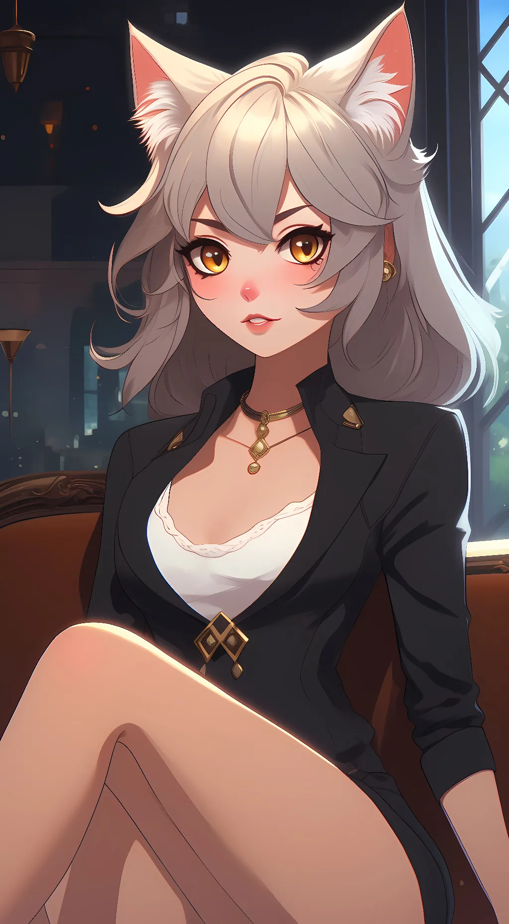 ai character: Cindey background