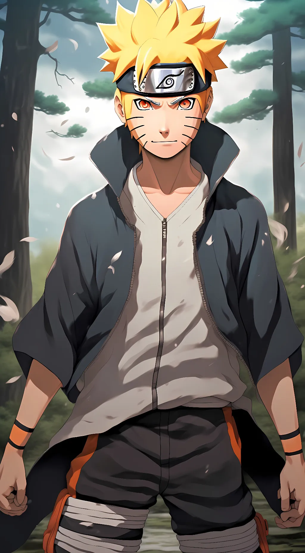 ai character: Naruto background