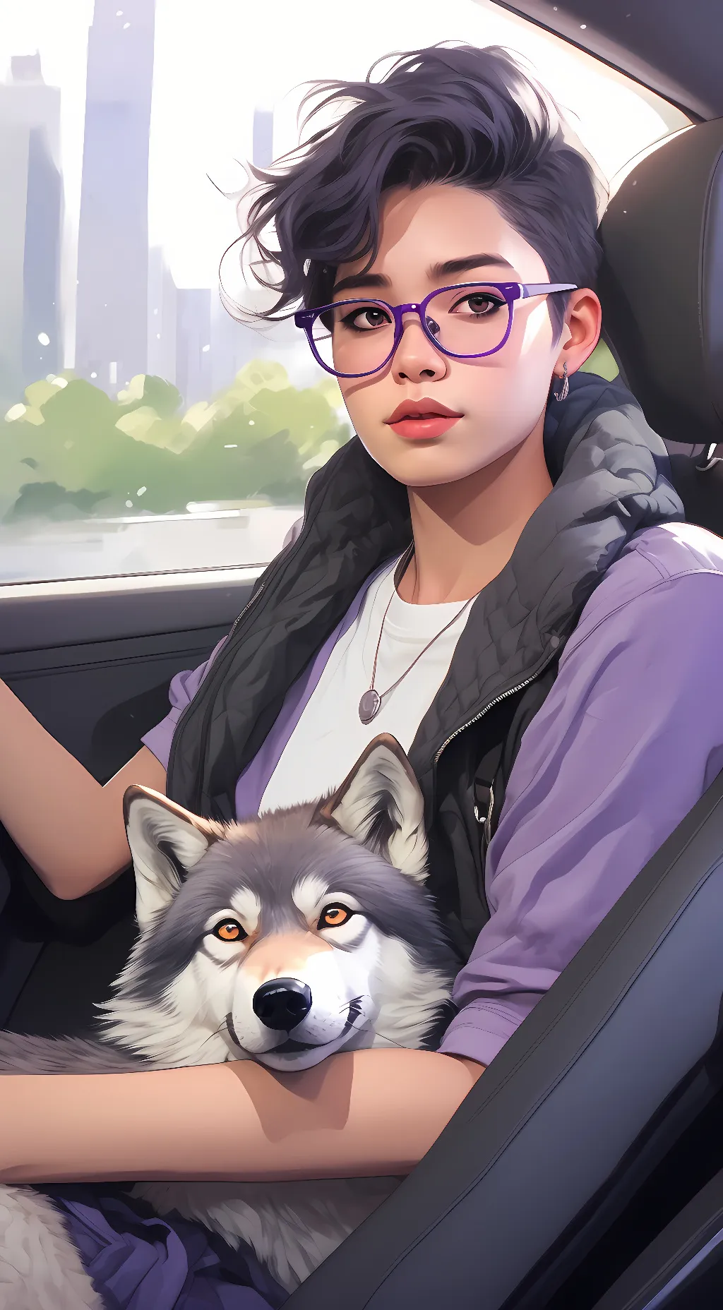 ai character: Anna  background