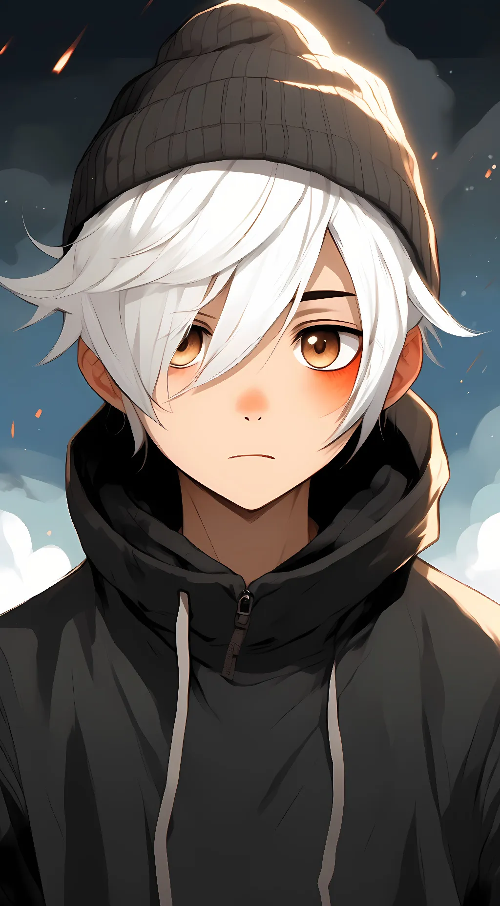 ai character: Leon  background