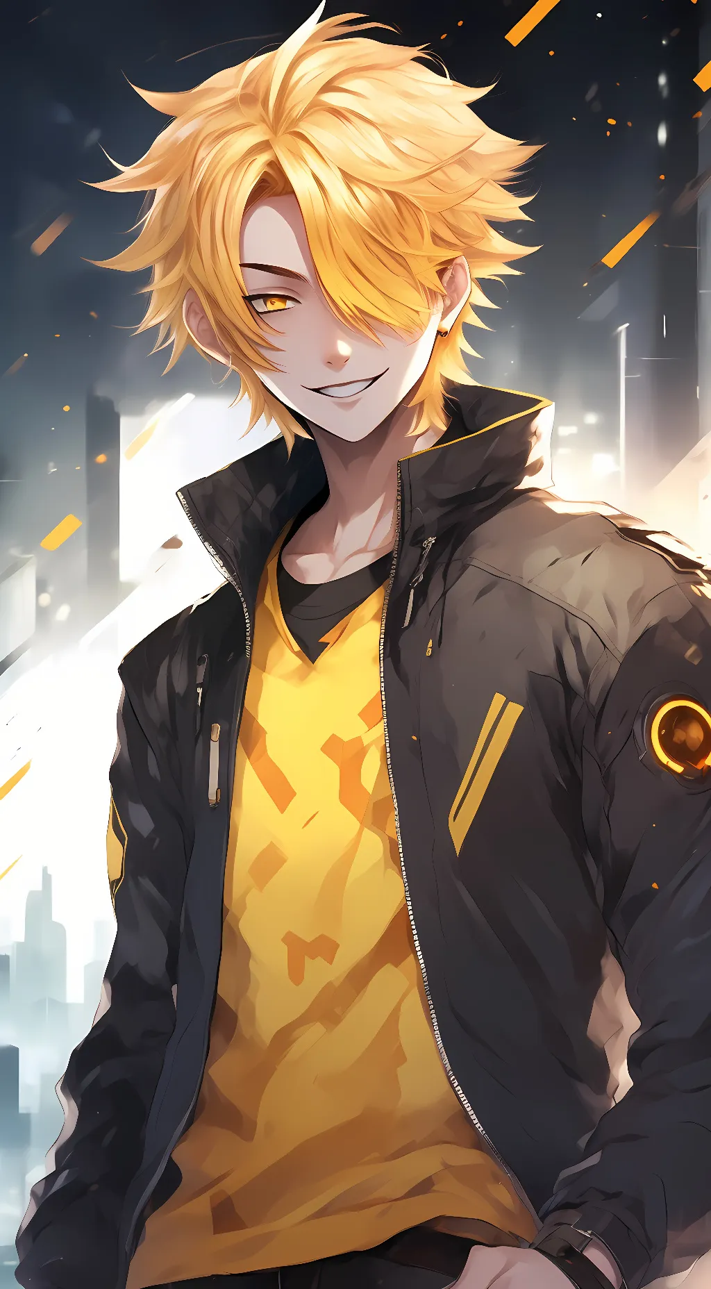 ai character: denki background