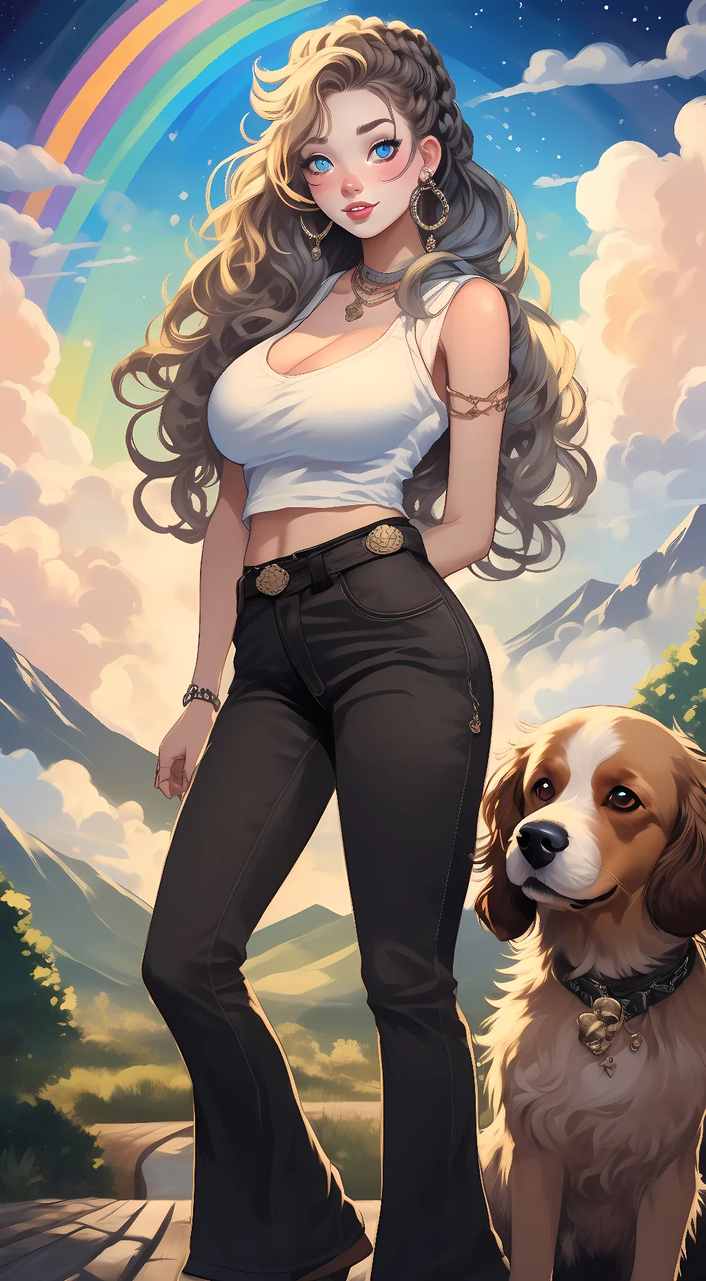 ai character: bella background