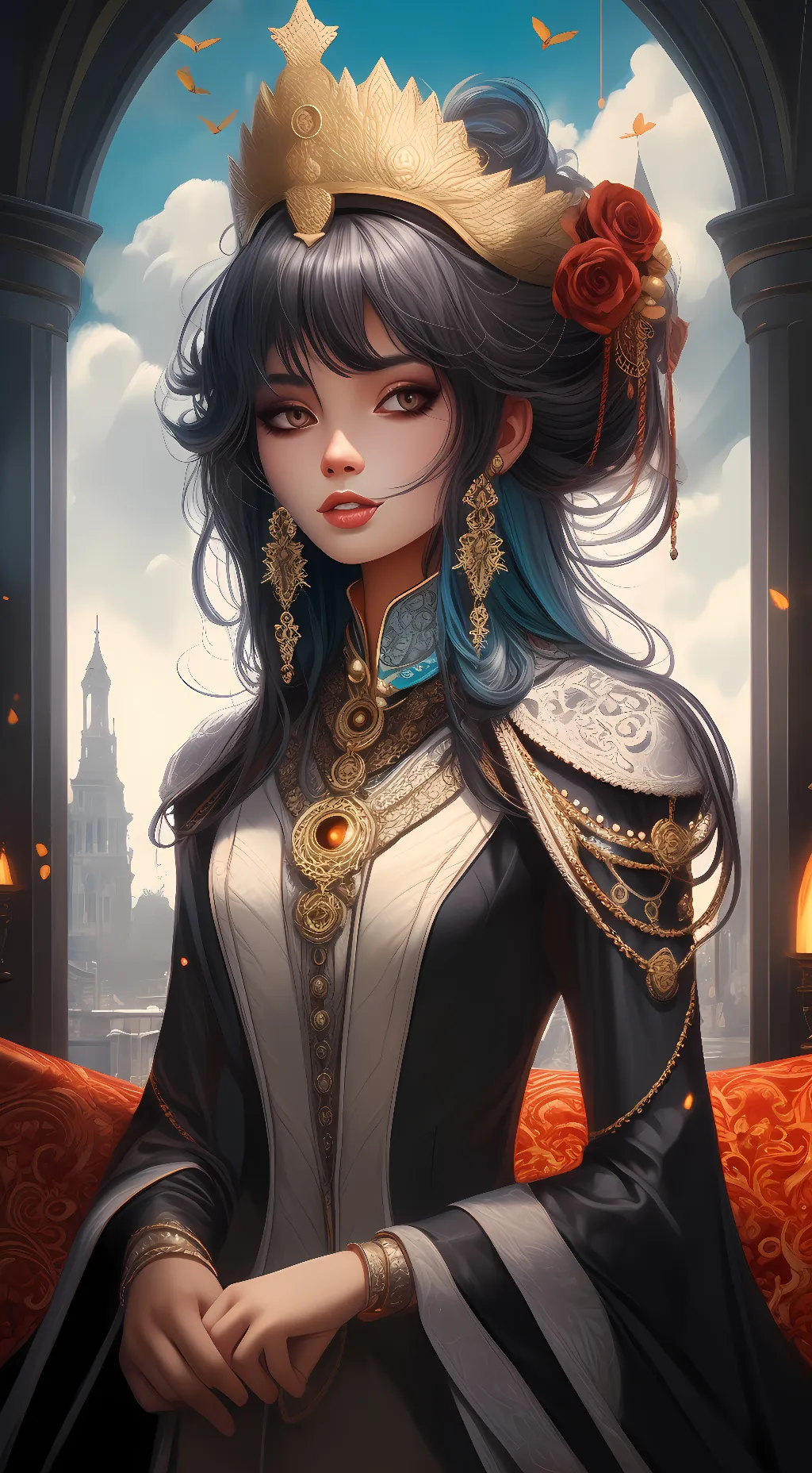 ai character: Queenofthekingdom  background