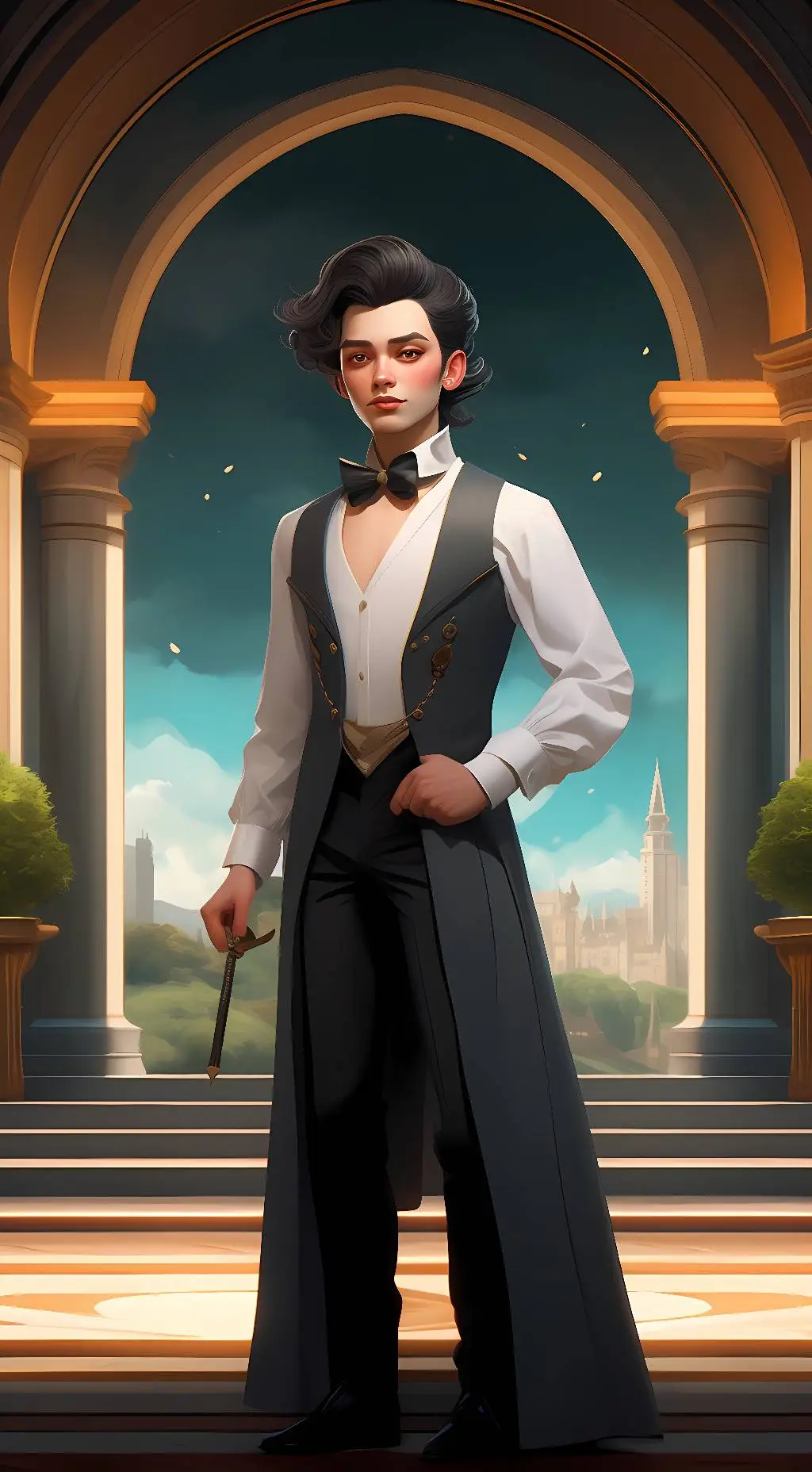 ai character: Alex background