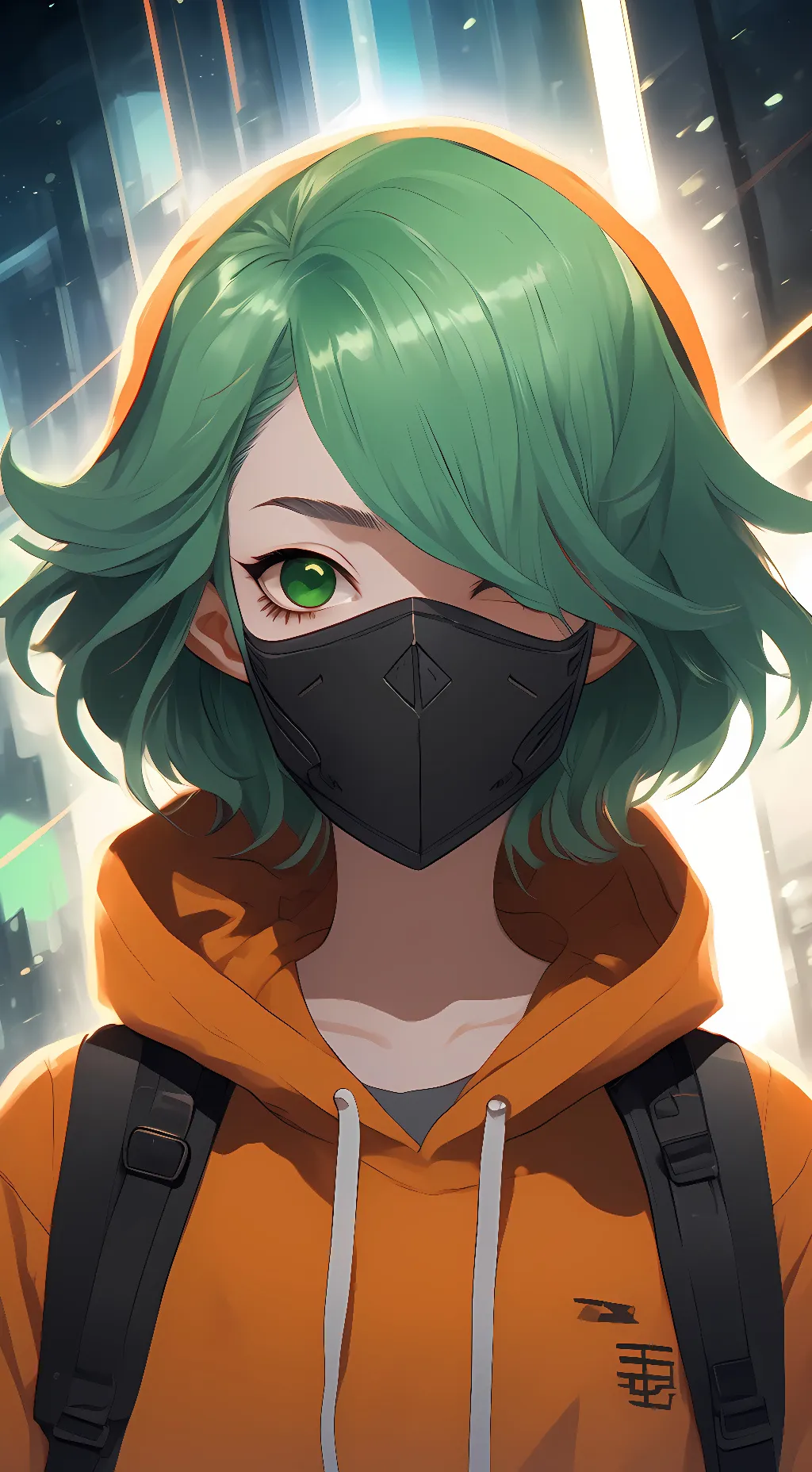 ai character: smokeebee background