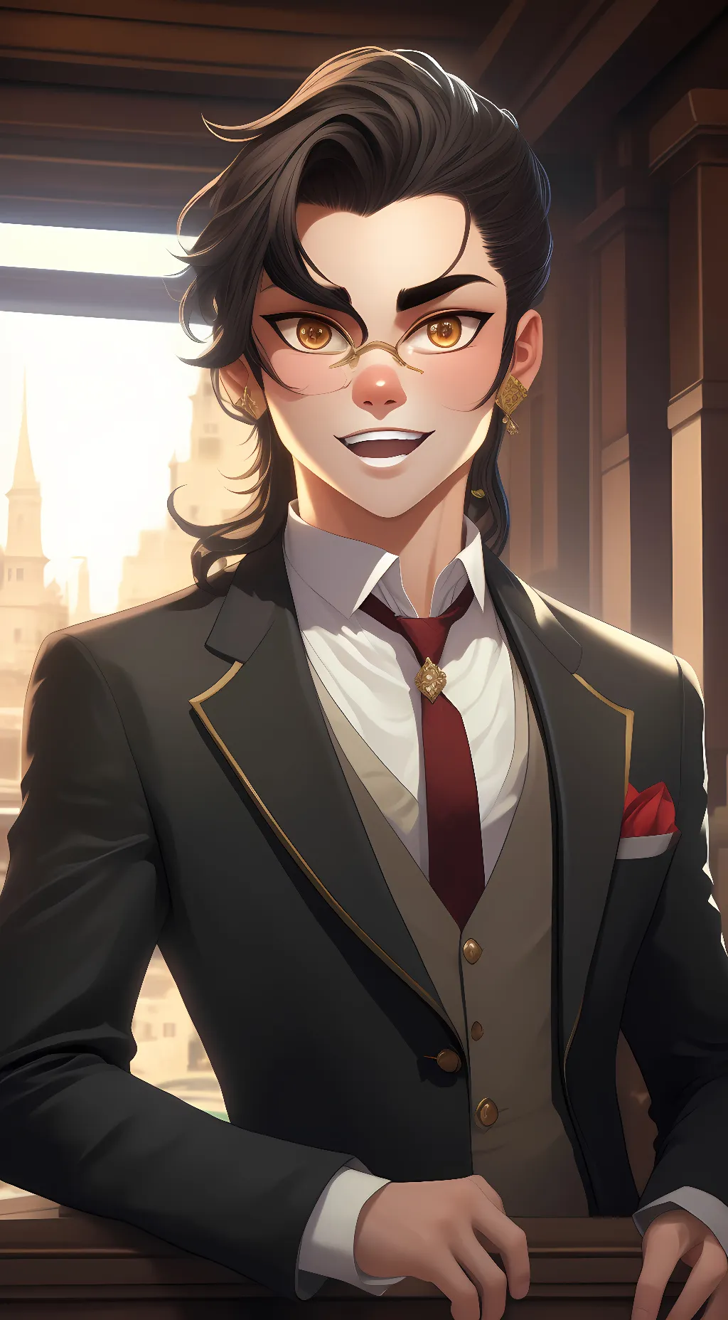 ai character: David background