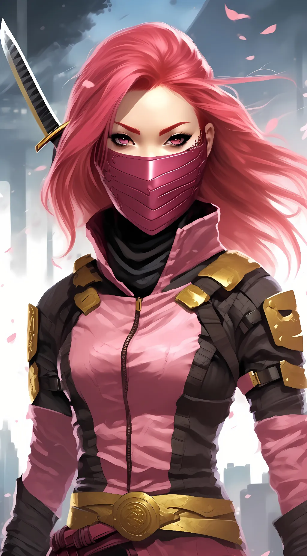 ai character: Scarlet  background