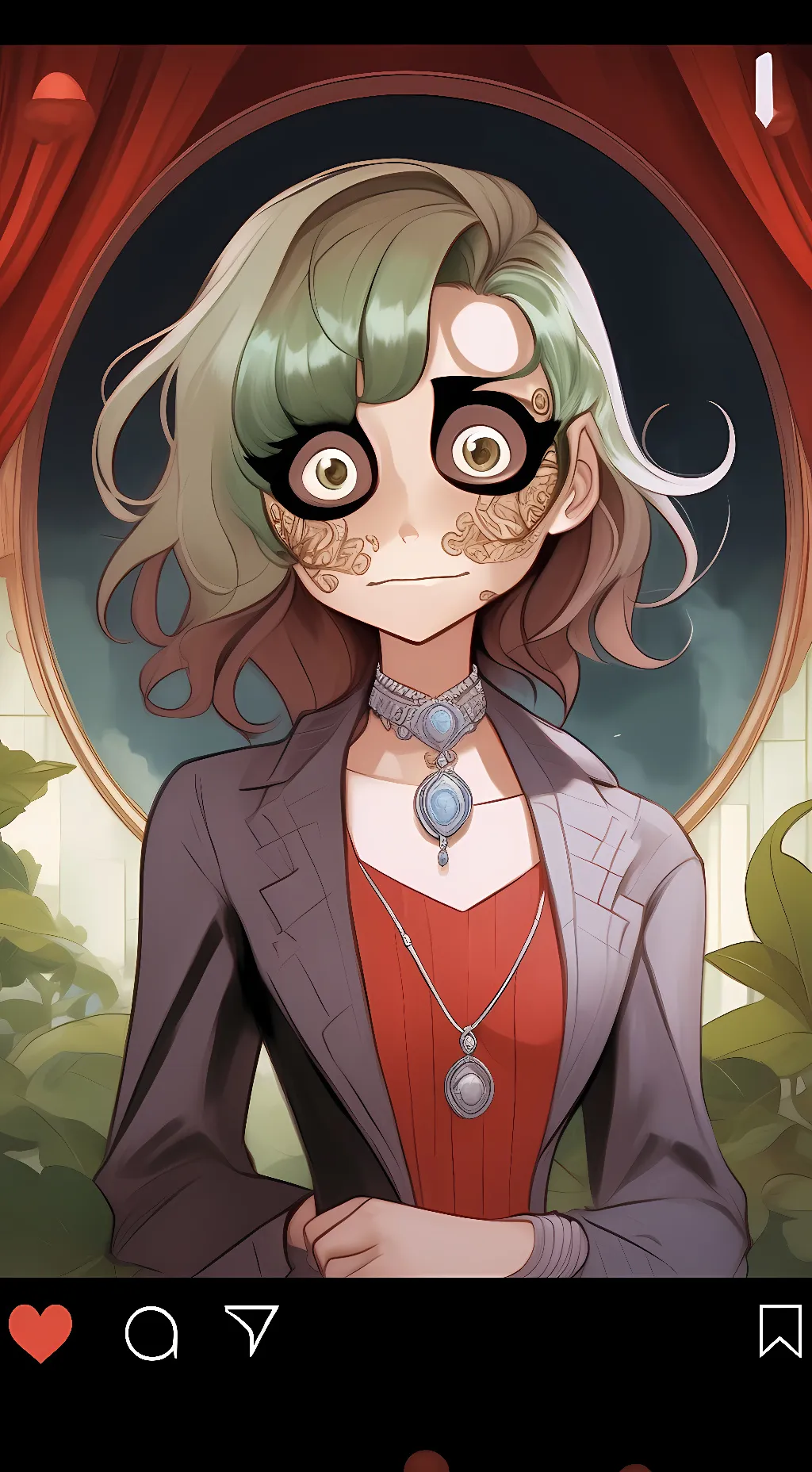 ai character: Pre-SpringGirl  background