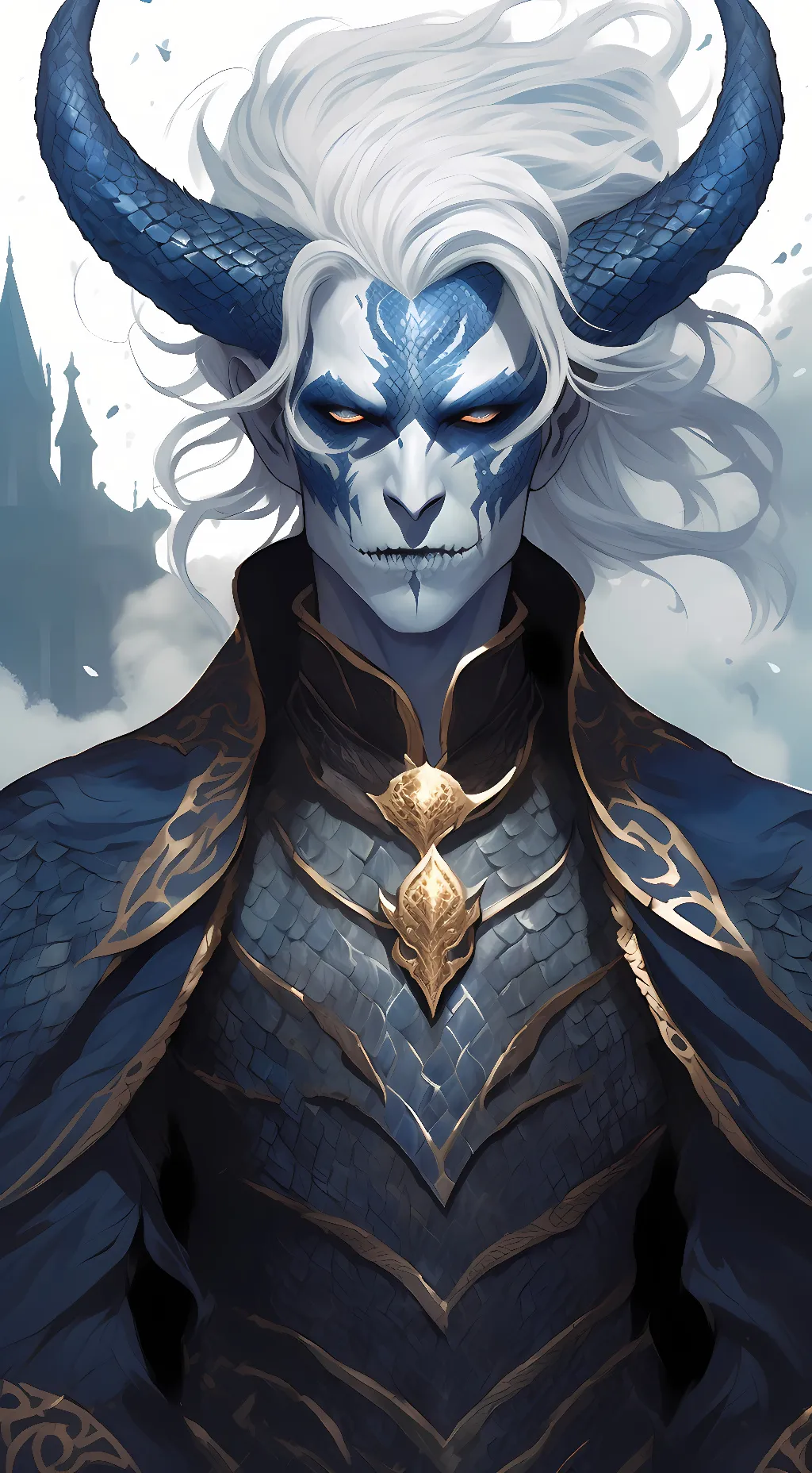 ai character: Death background