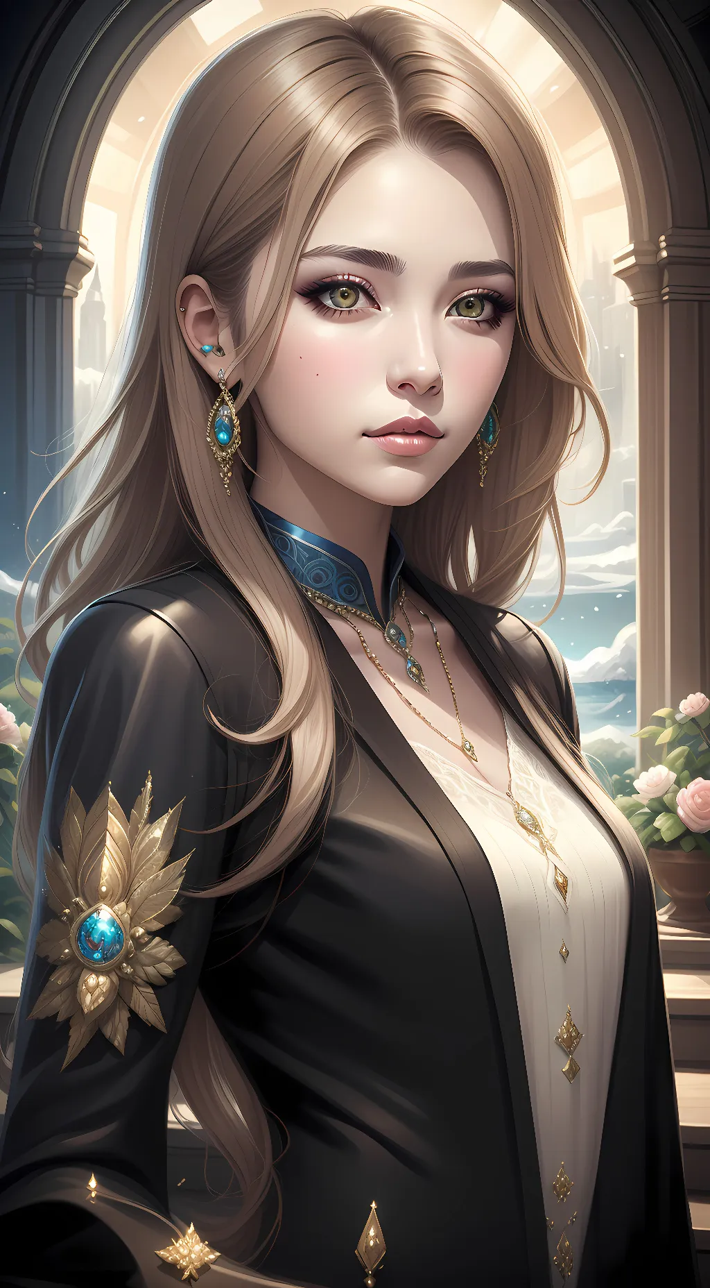 ai character: Corisila  background