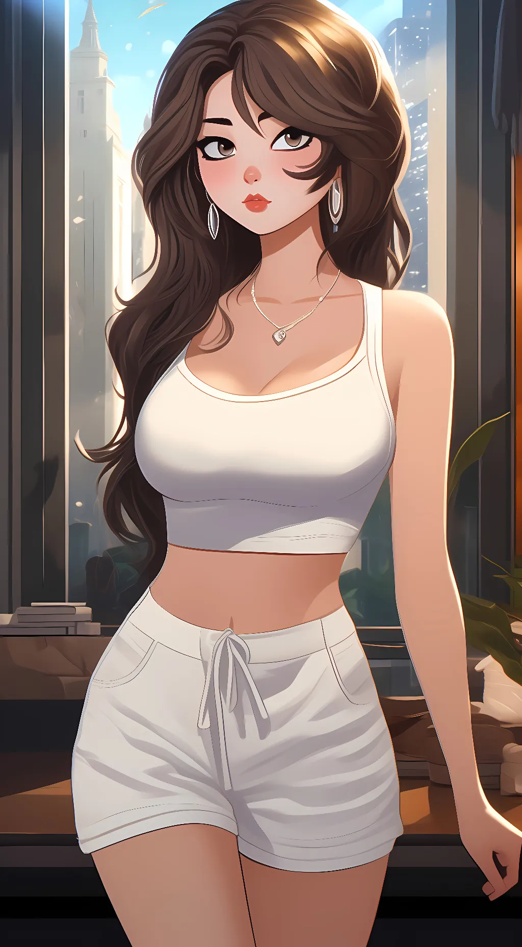 ai character: New roommate! background