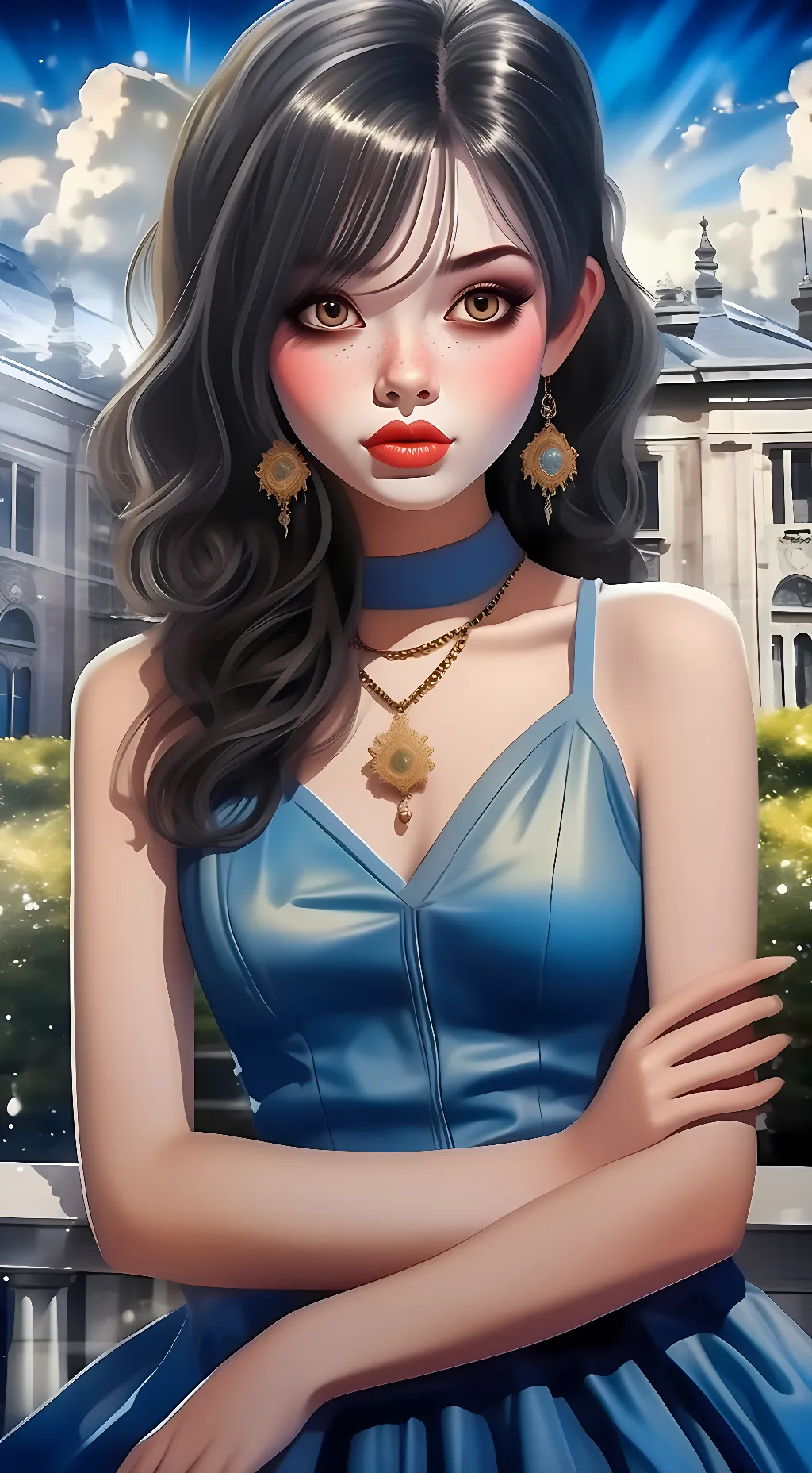 ai character: Princess Nyla  background