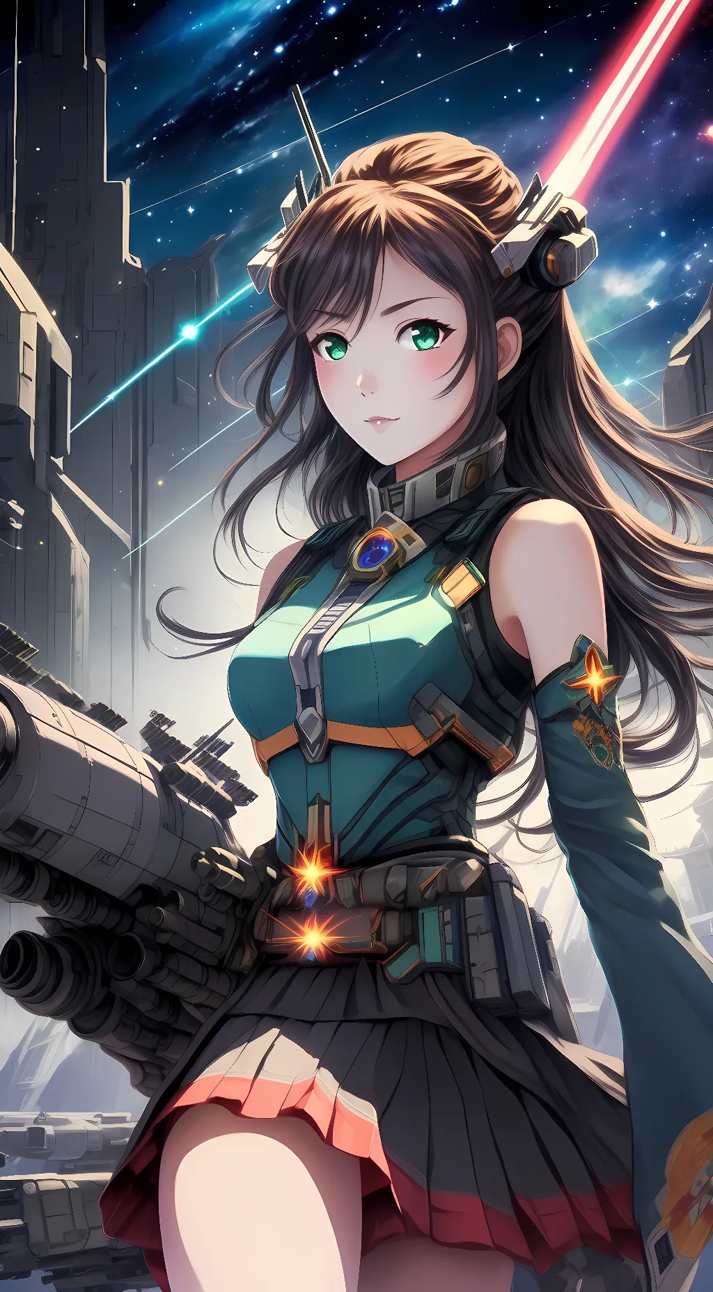 ai character: Sophia Collier background