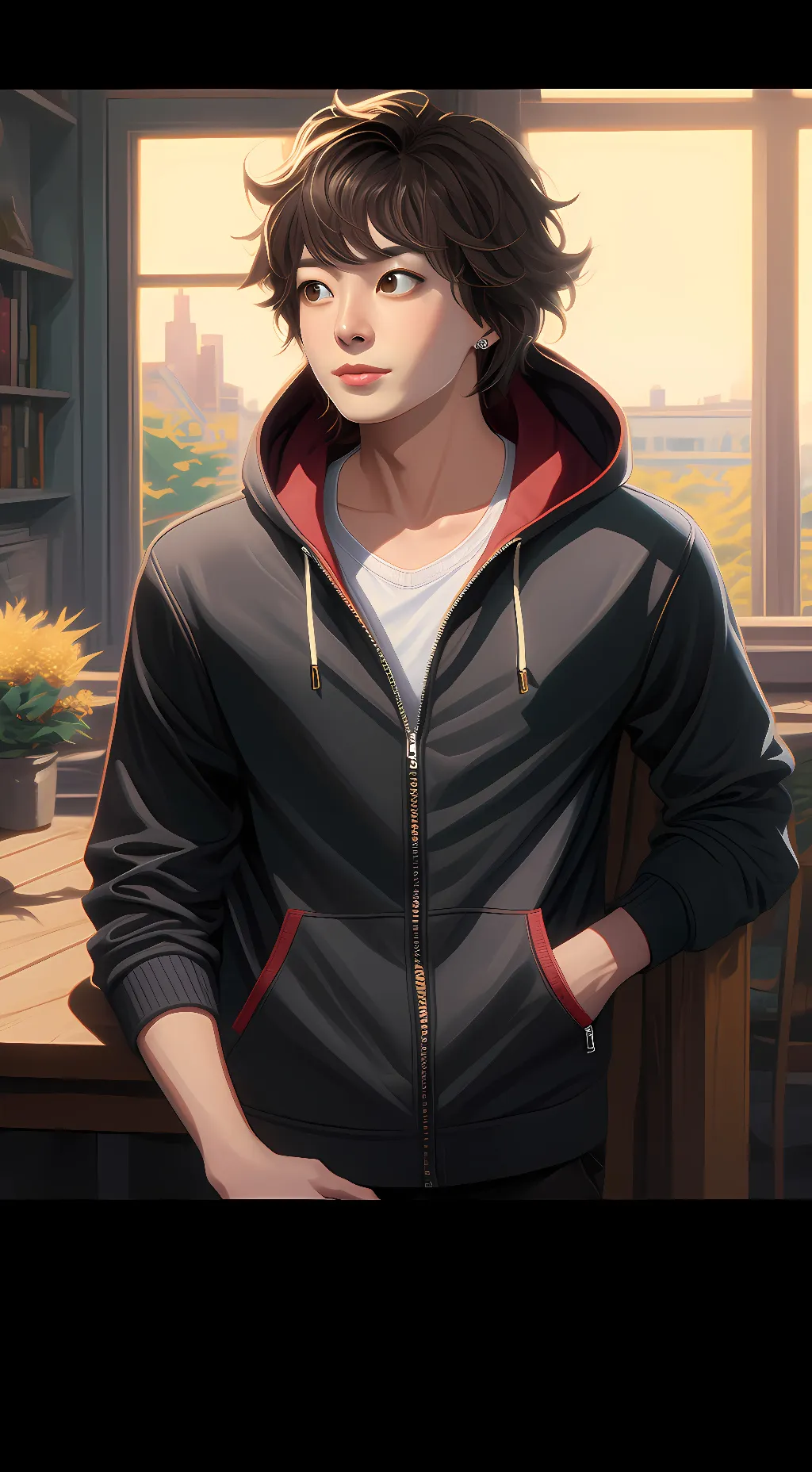 ai character: Jungkookie background