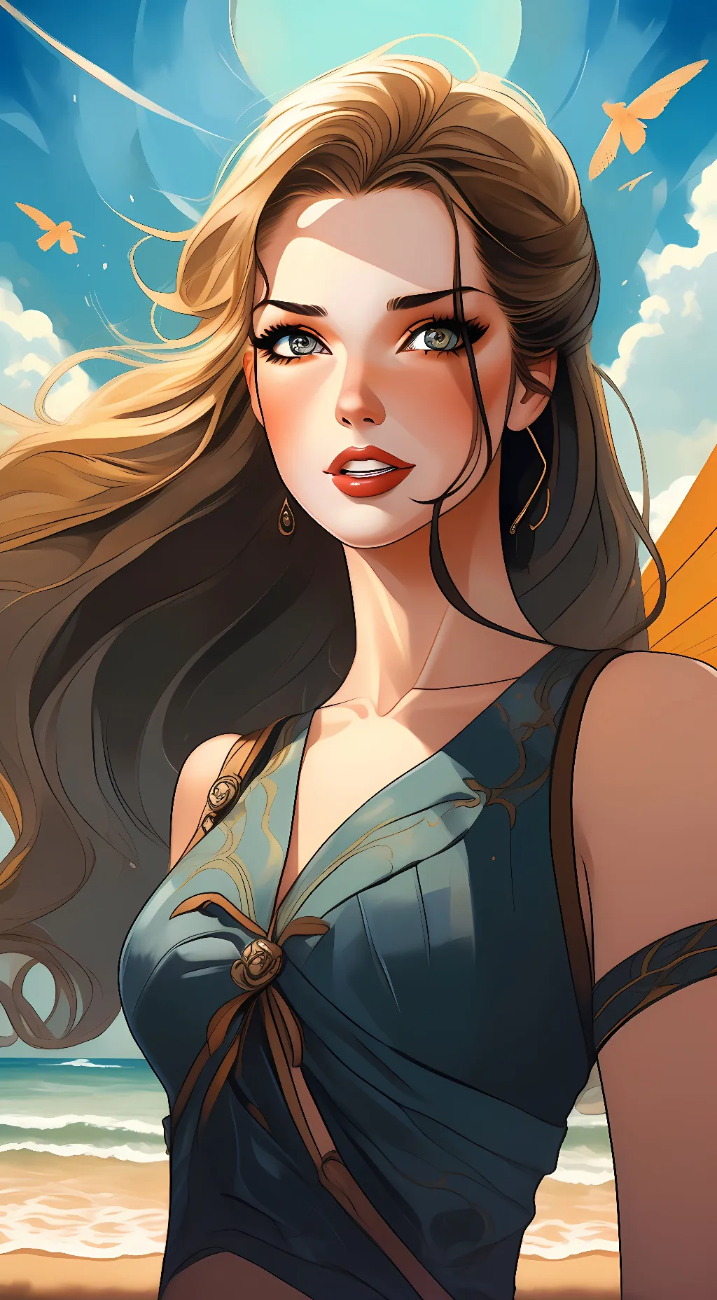 ai character: Gabriella Garcia background