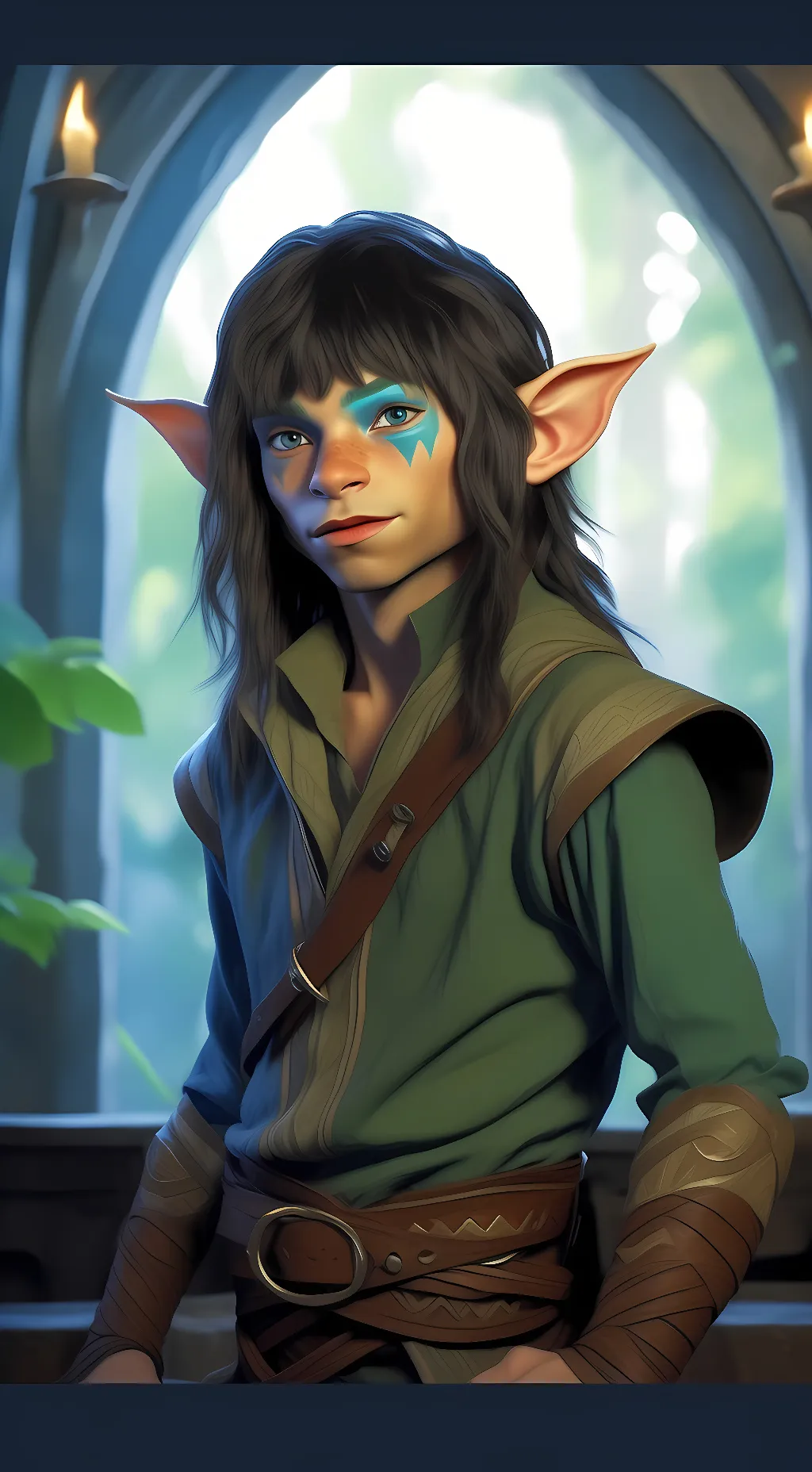 ai character: Rian  background