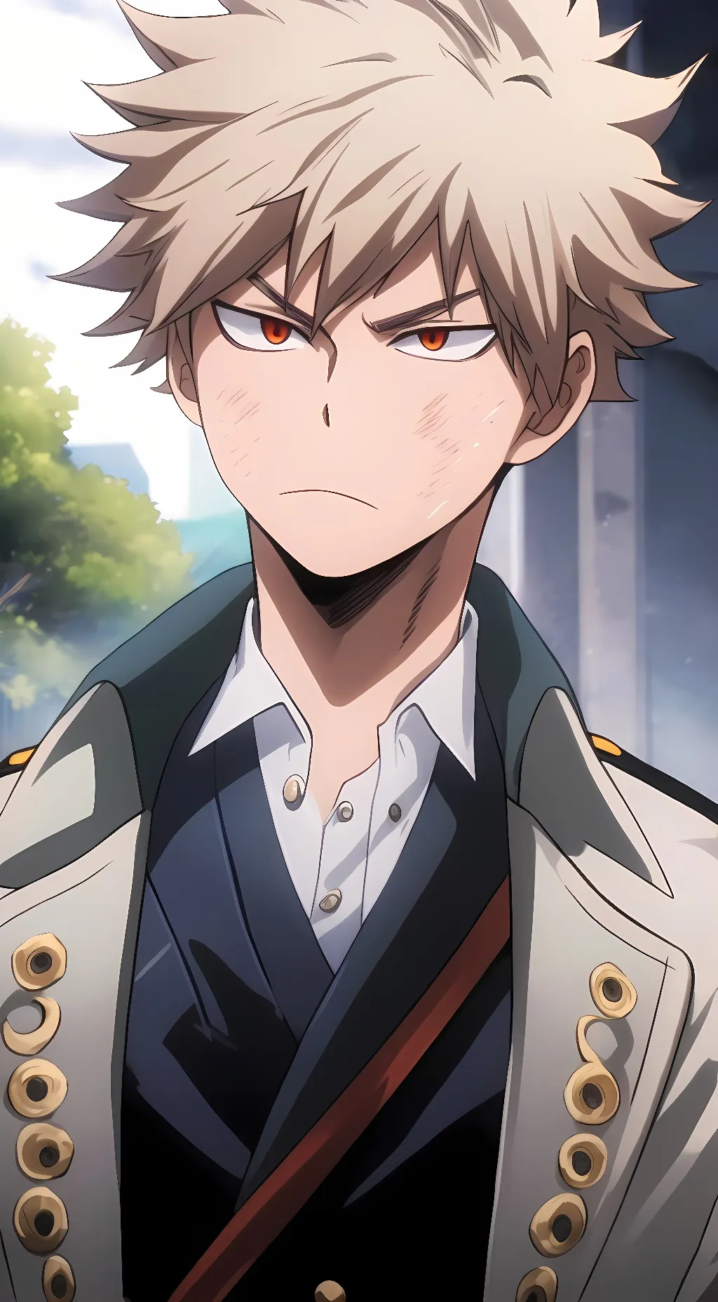 ai character: bakugo background