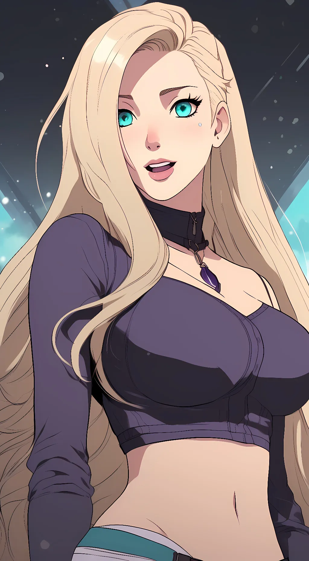 ai character: Ino yamanaka  background