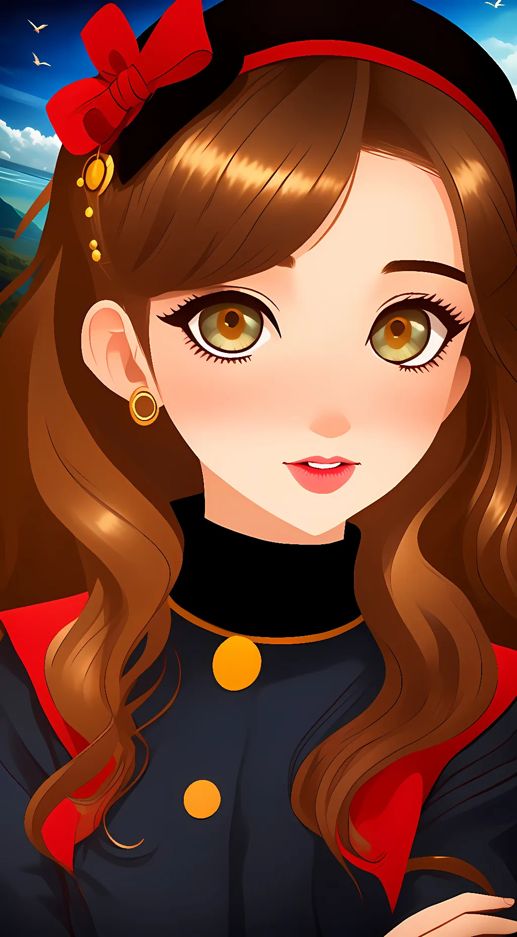 ai character: Elizabeth afton background