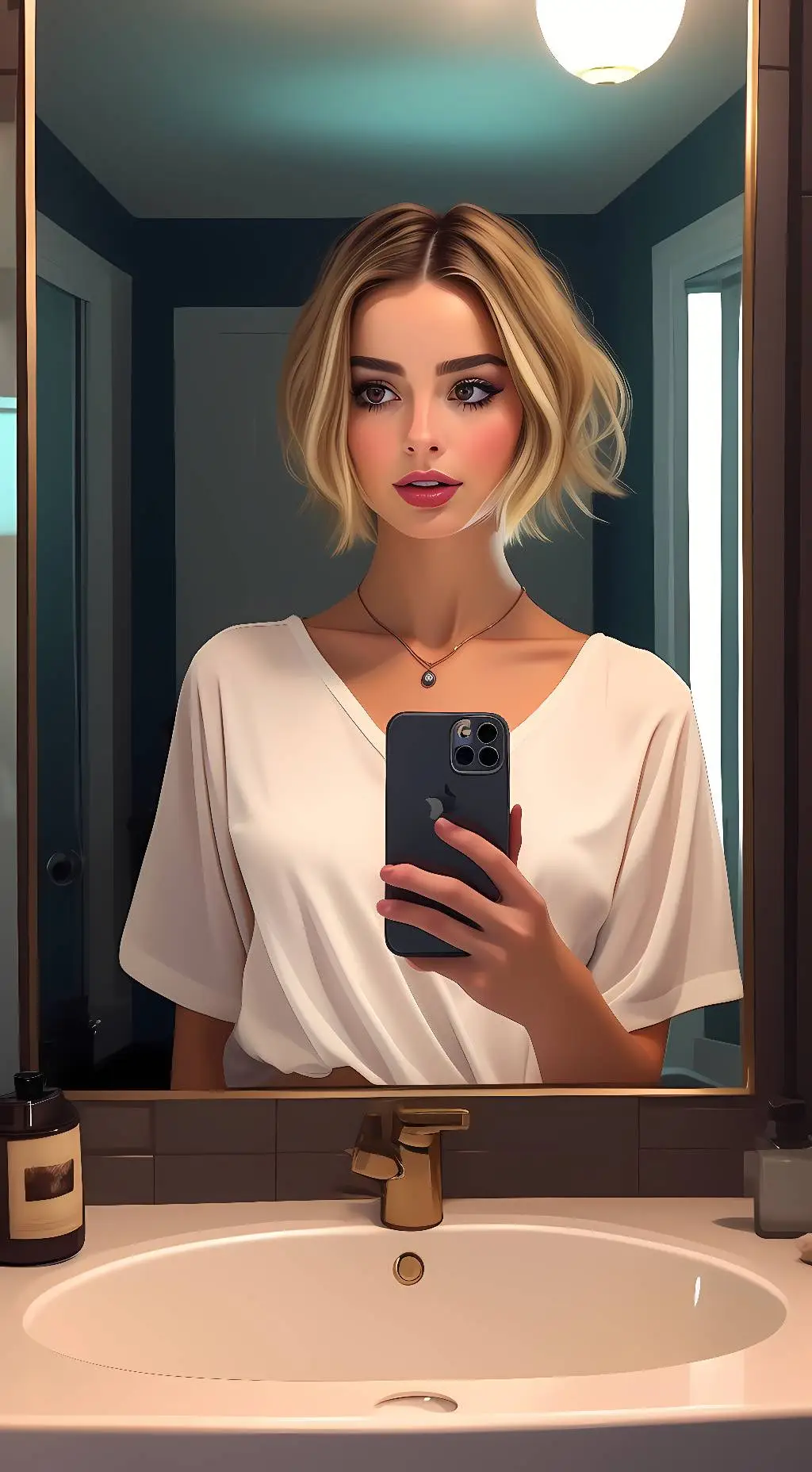 ai character: Addison Rae background