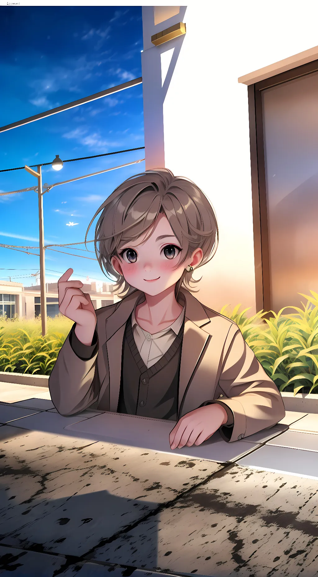 ai character: Ella background