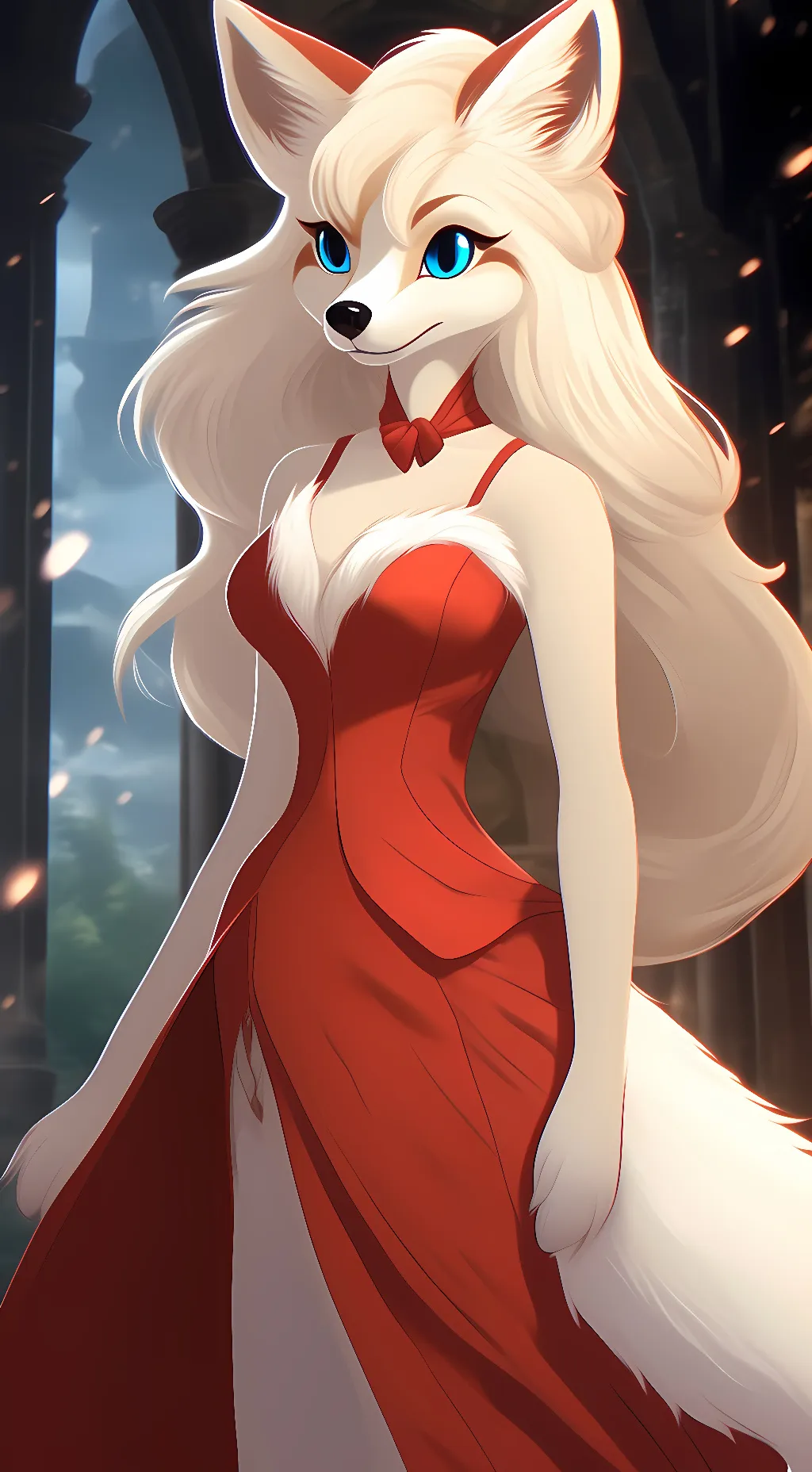 ai character: Zooey the Fox  background