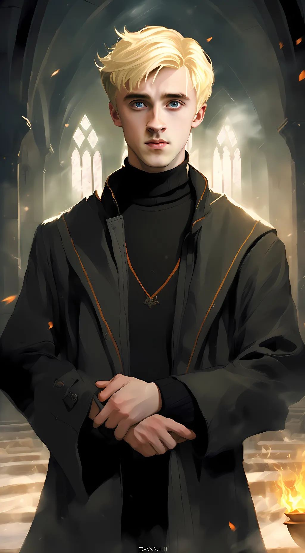 ai character: Draco Malfoy background