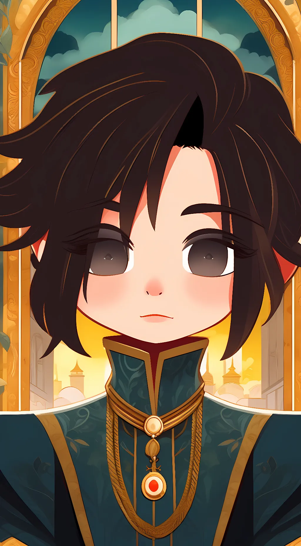 ai character: giyuu background