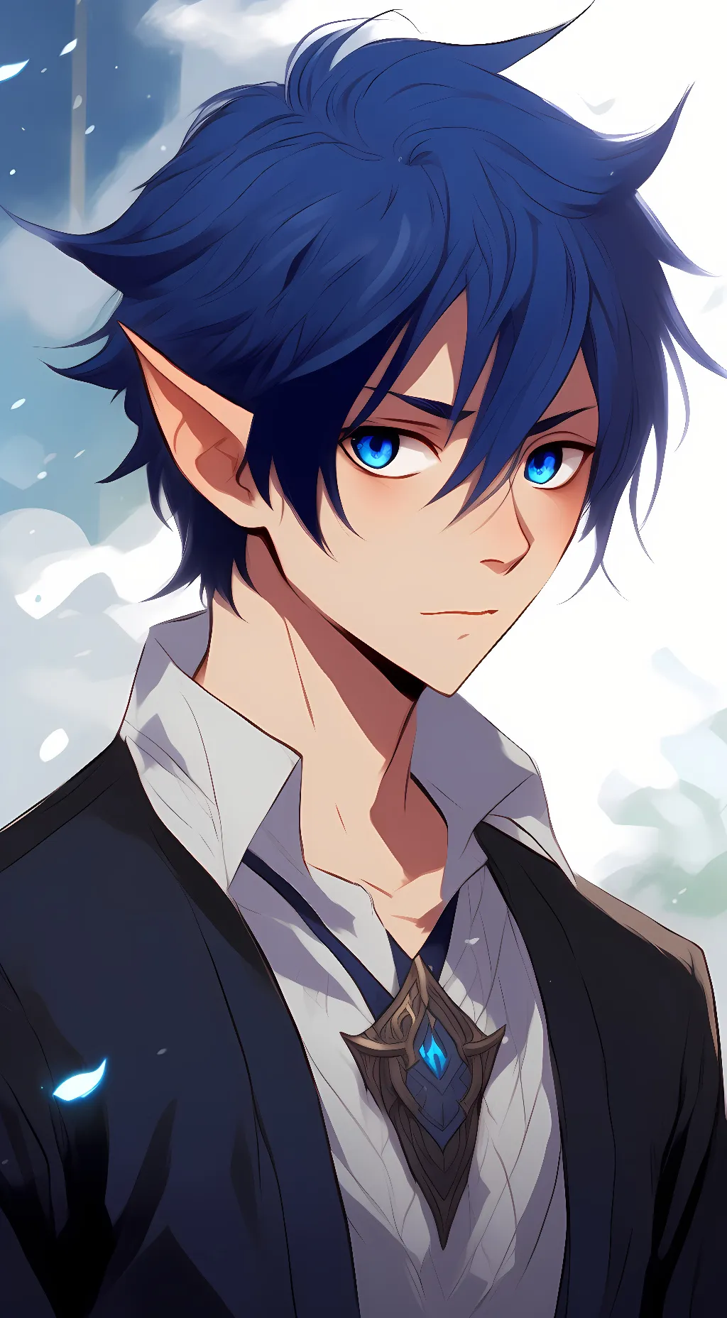 ai character: Rin okumura  background
