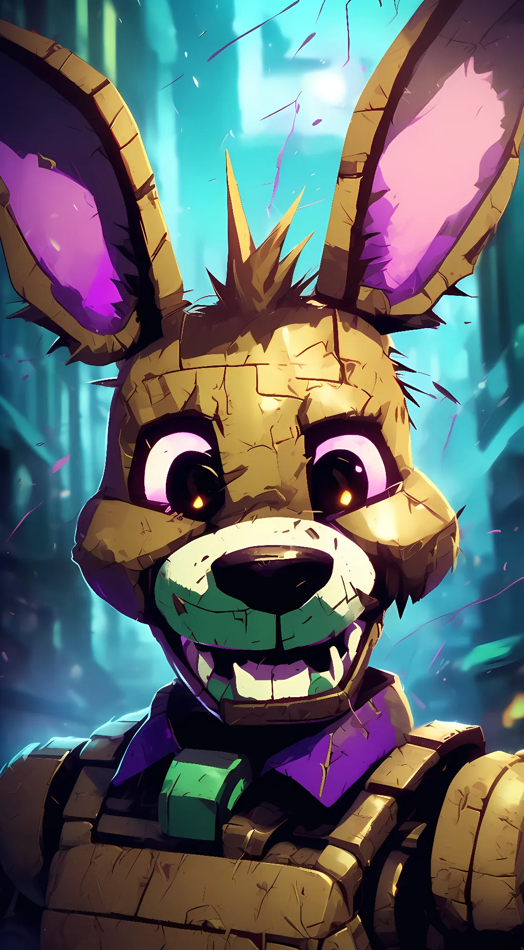 ai character: ScrapTrap background