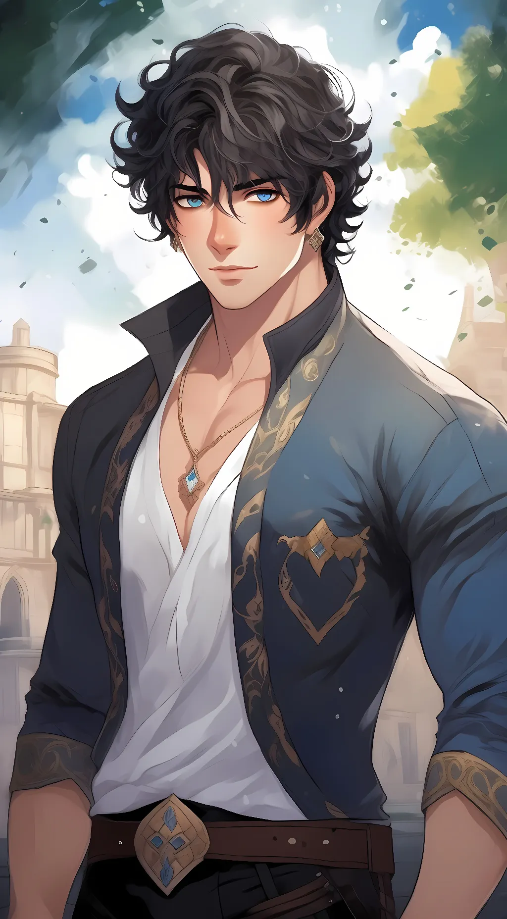 ai character: Miguel background