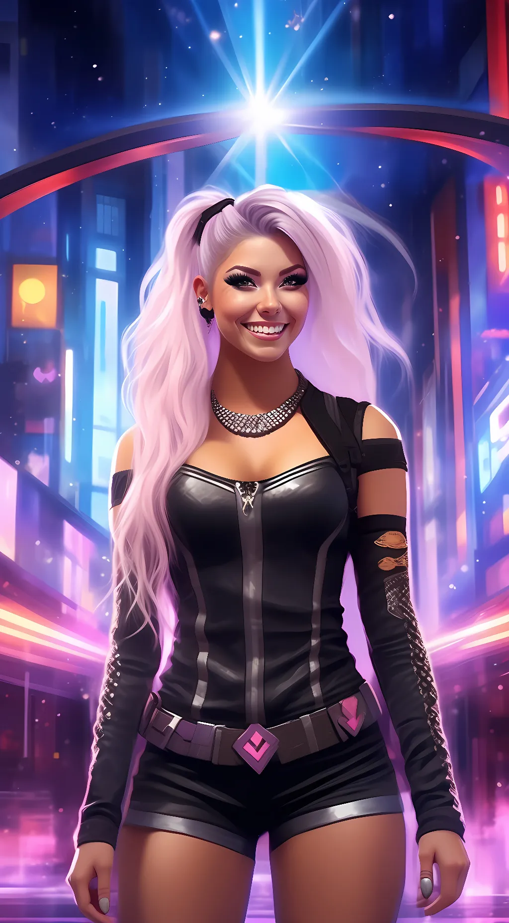 ai character: Lexi Kaufman  background