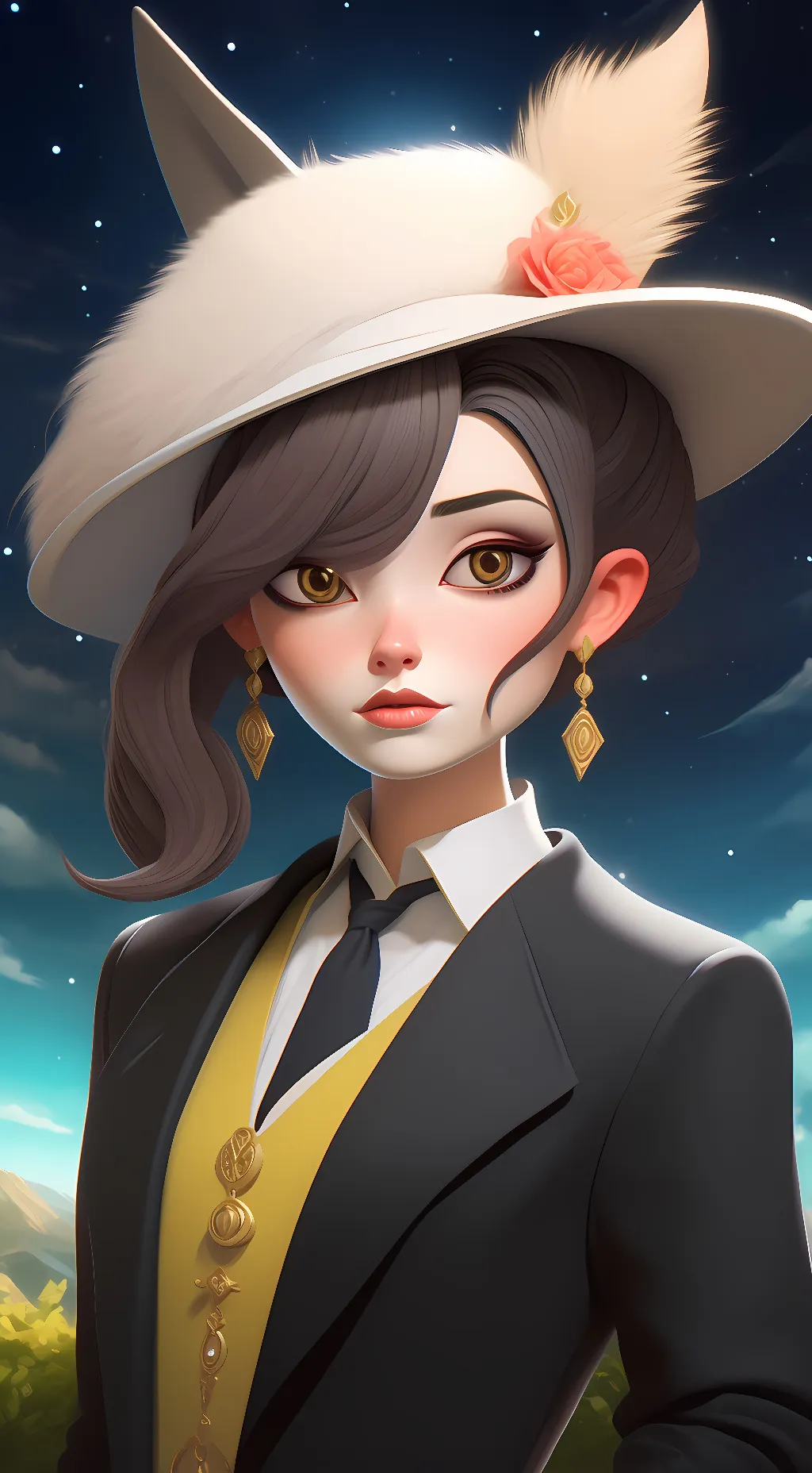 ai character: cofi background