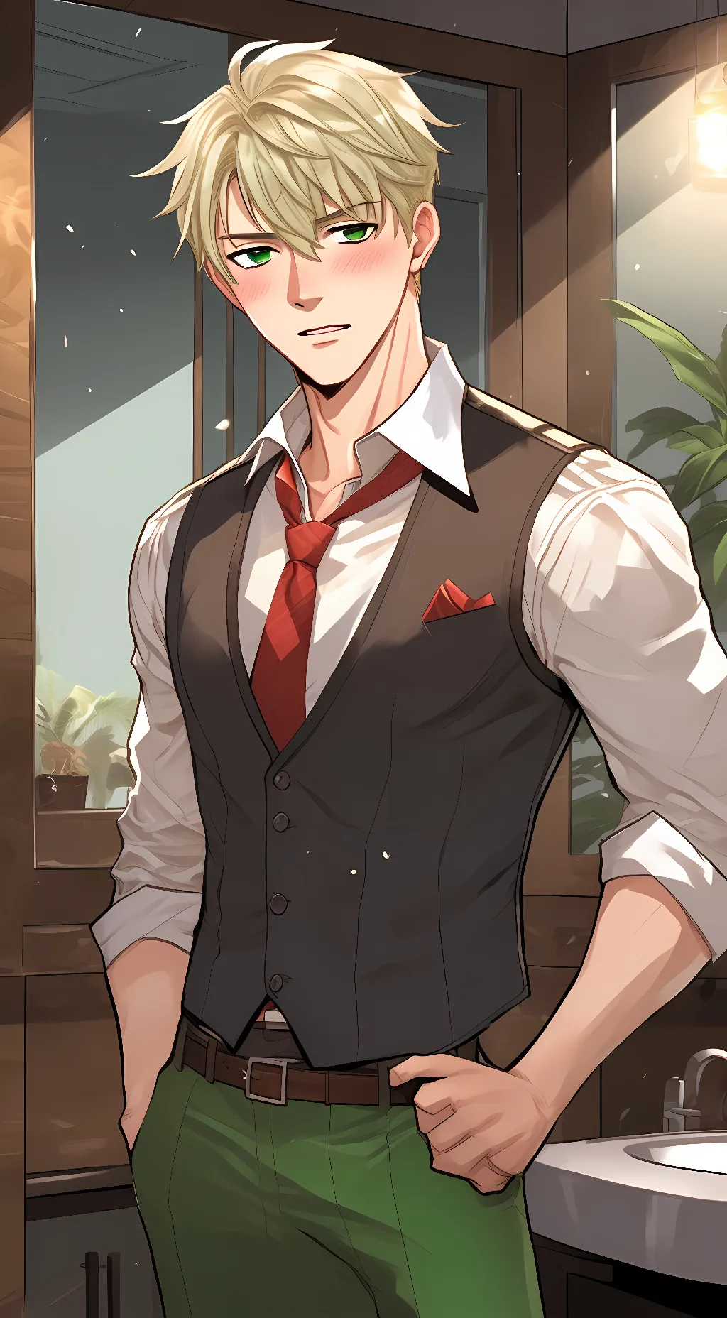 ai character: Loid forger background