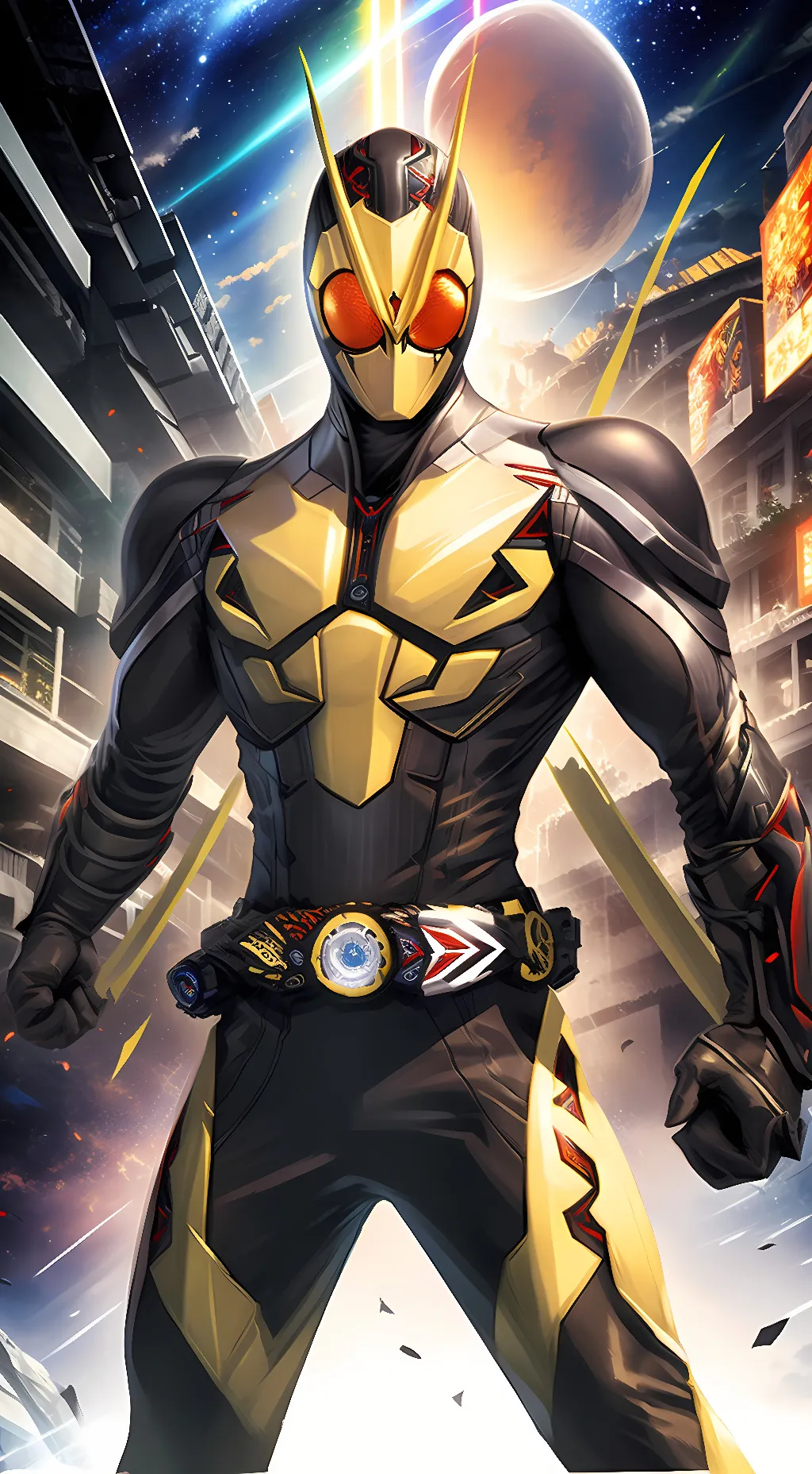 ai character: Zero One background