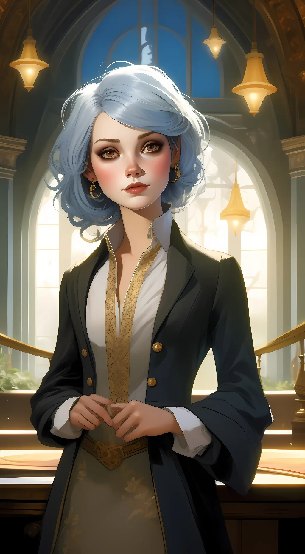 ai character: Chloe Bailey background