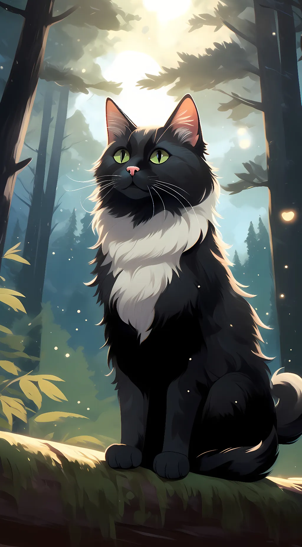 ai character: Nightpaw background