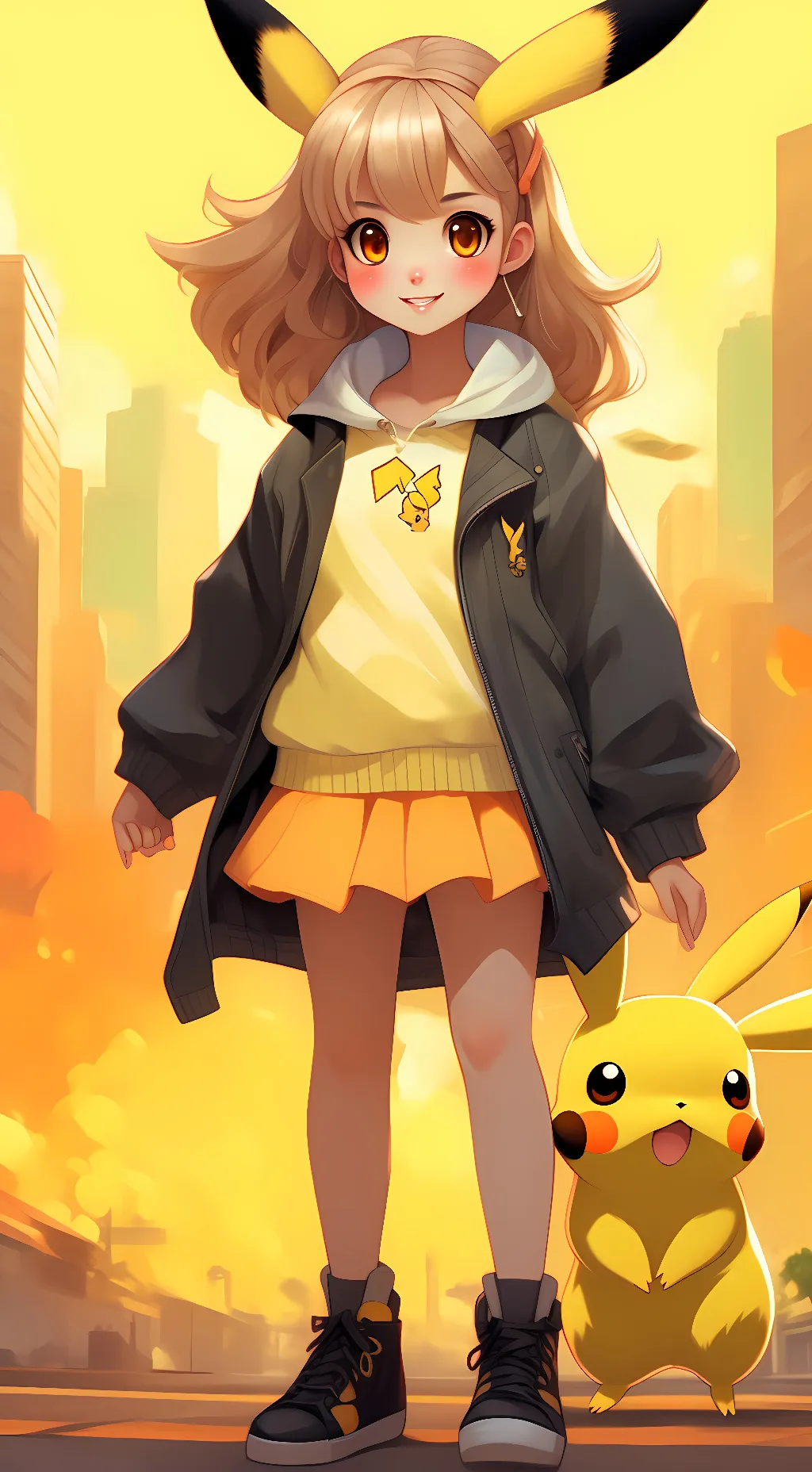Talkie AI - Chat with pikachu girl