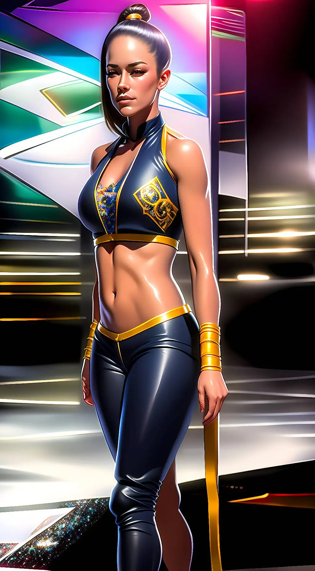 ai character: bayley background