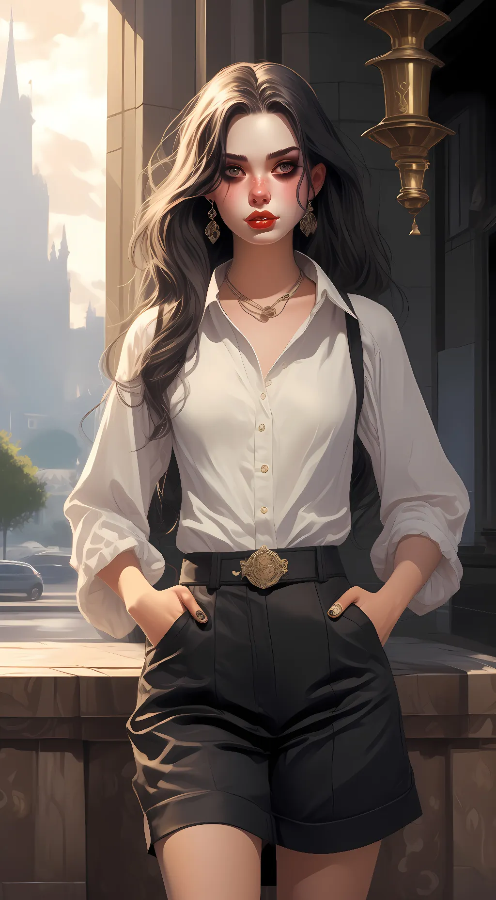 ai character: Sophia  background